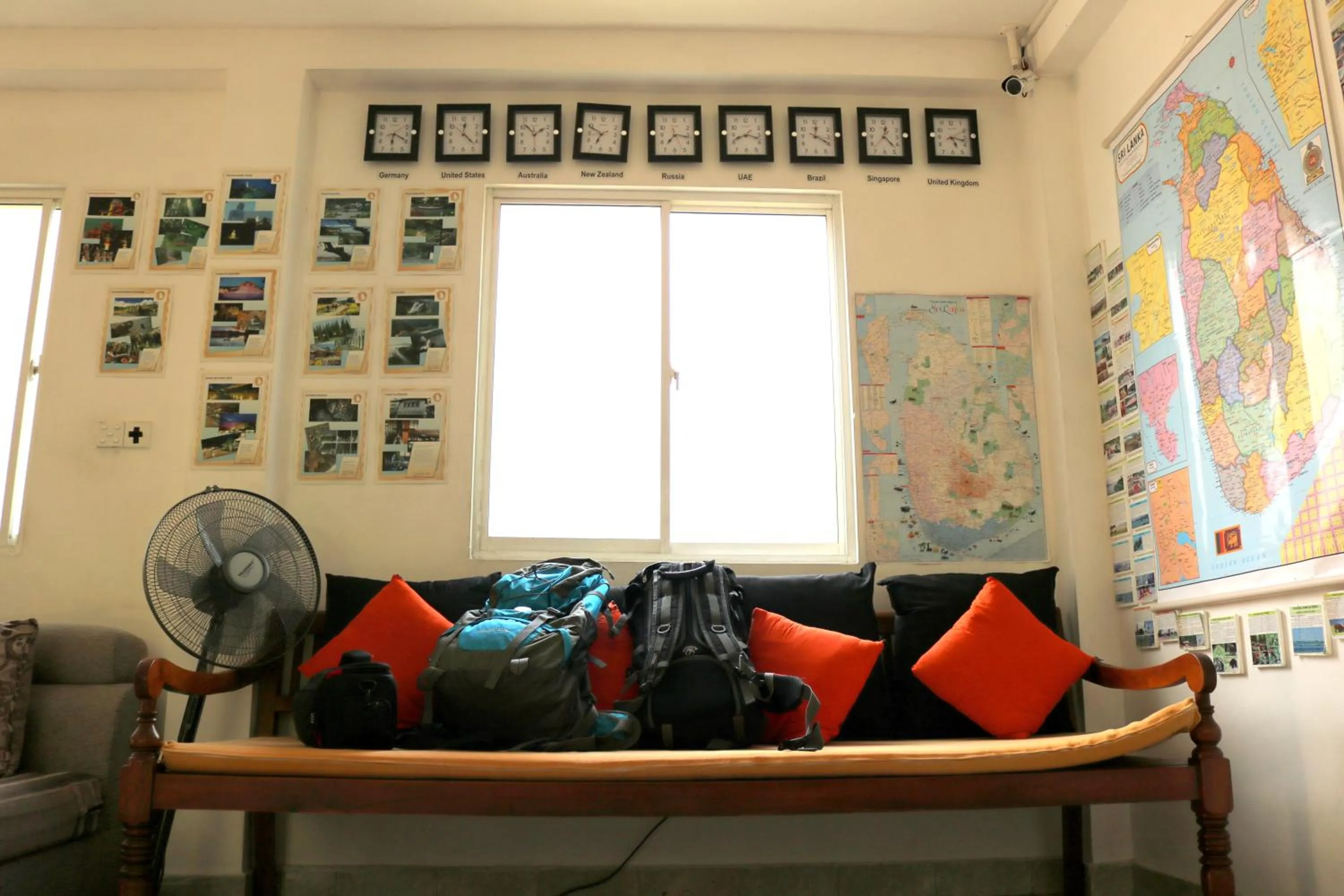 Lobby or reception in Kandy Backpackers Hostel