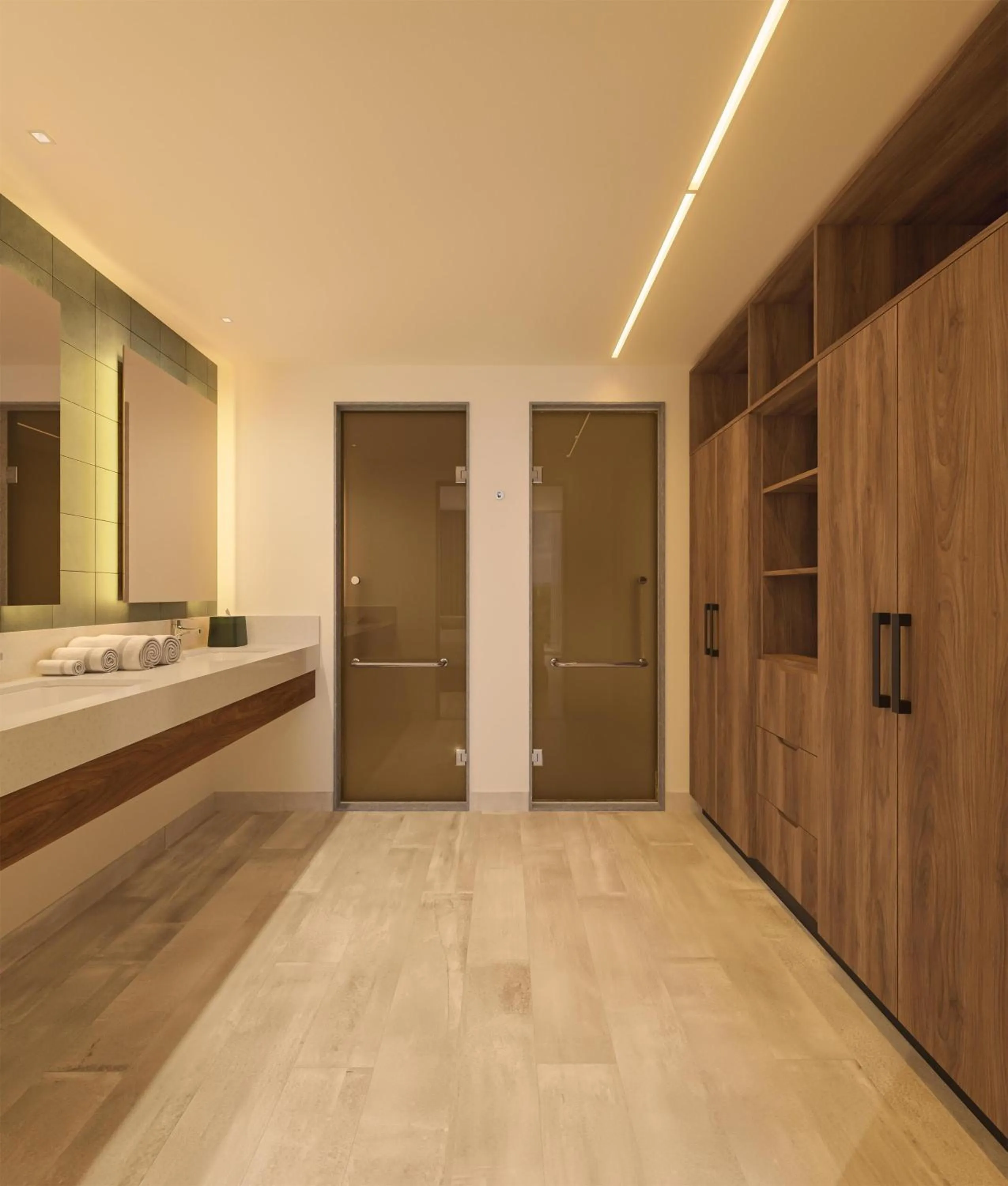 Bathroom in Hyatt Place Cancun Airport