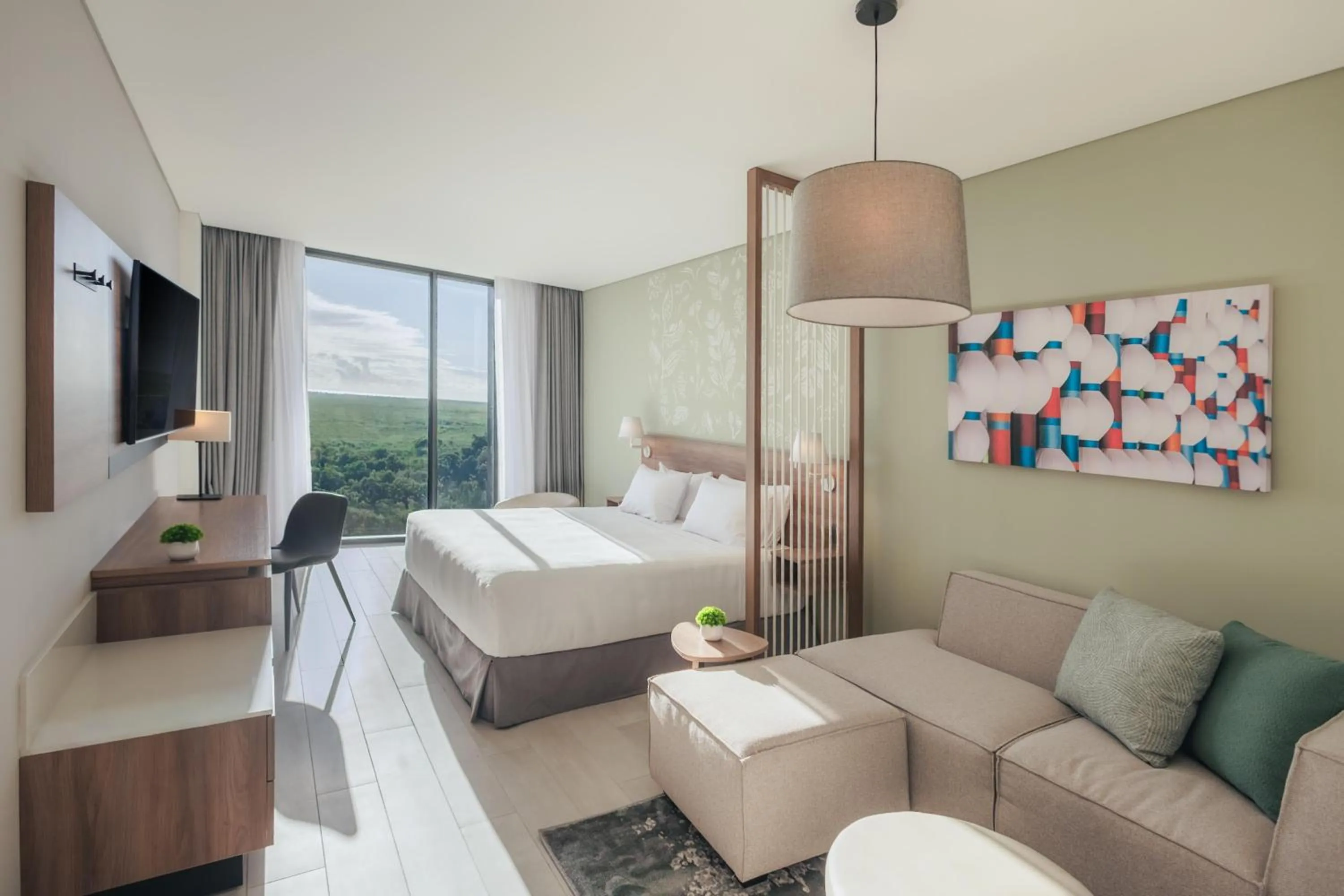 Bedroom, Bed in Hyatt Place Cancun Airport