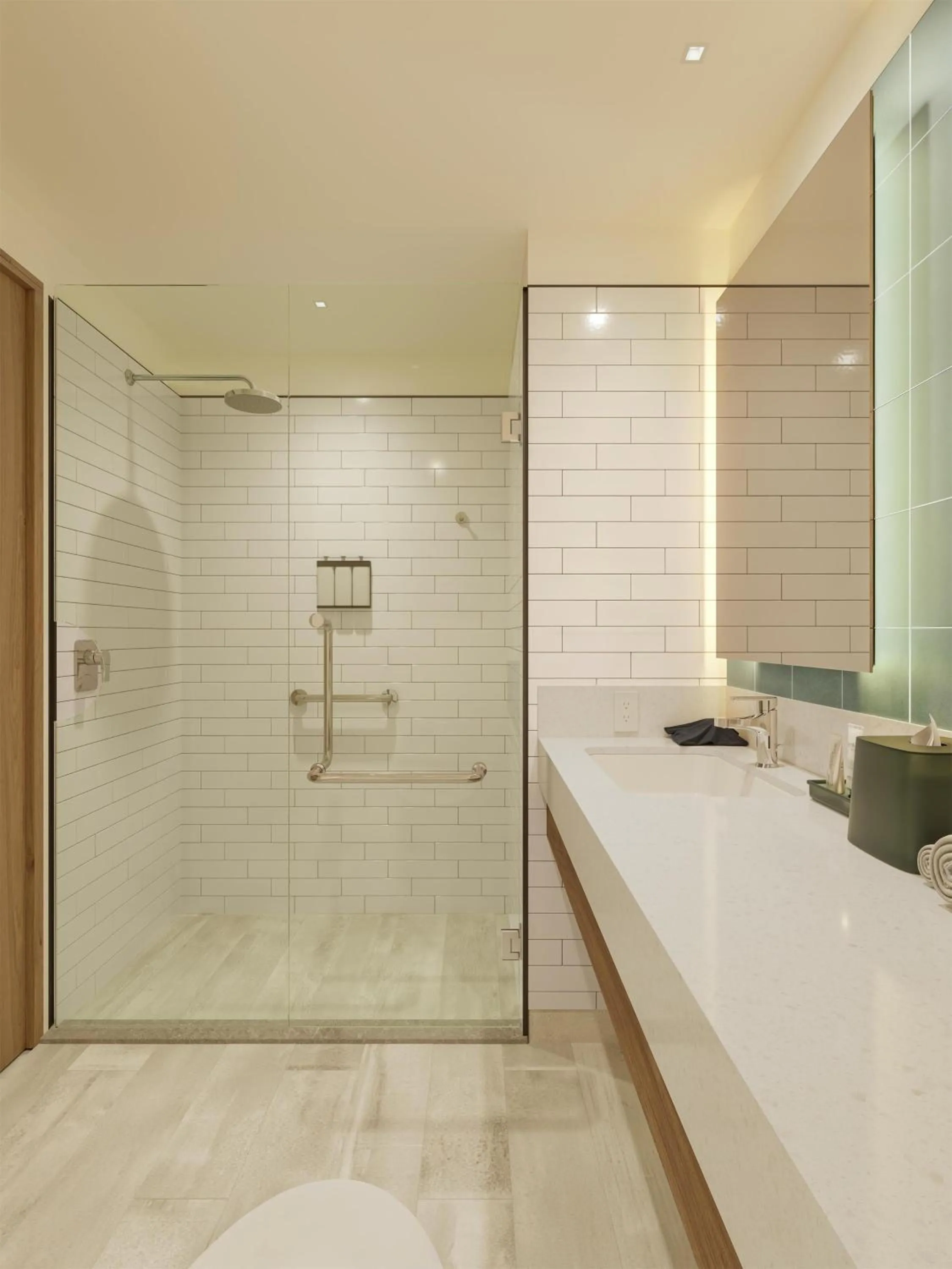 Bathroom in Hyatt Place Cancun Airport