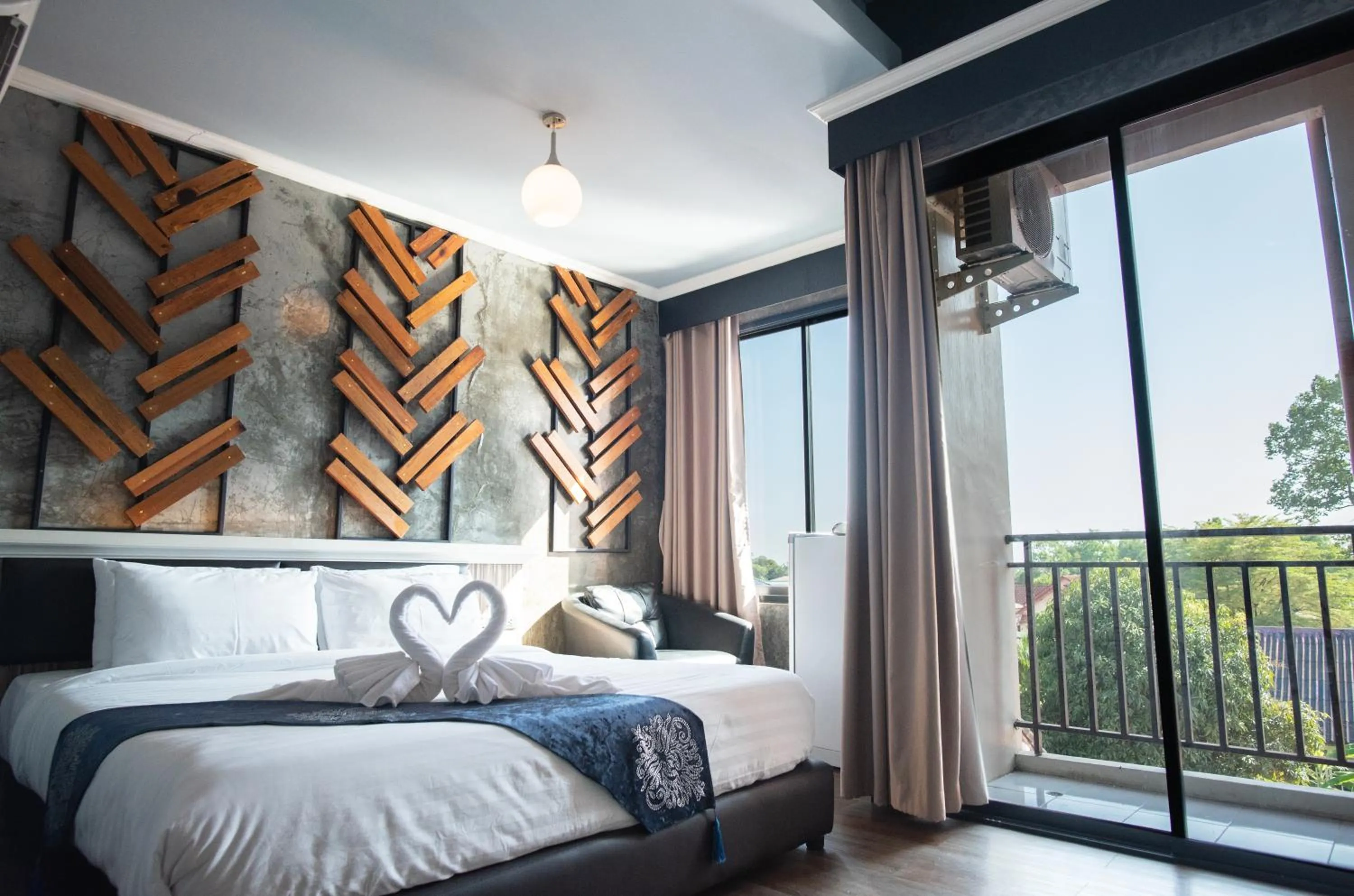 Bed in The Proud Hotel