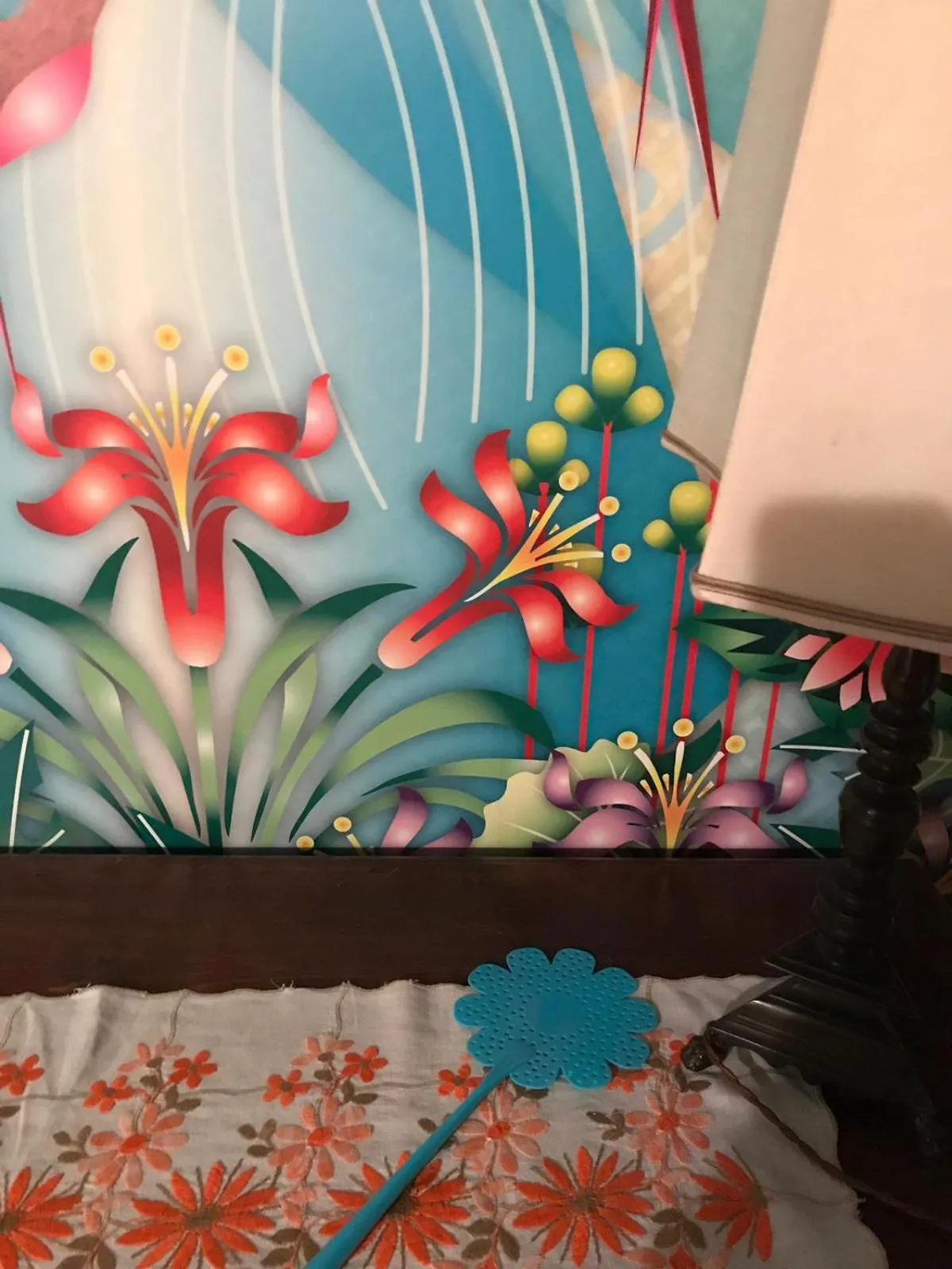 Bed in Lunafragola Atelier B&B