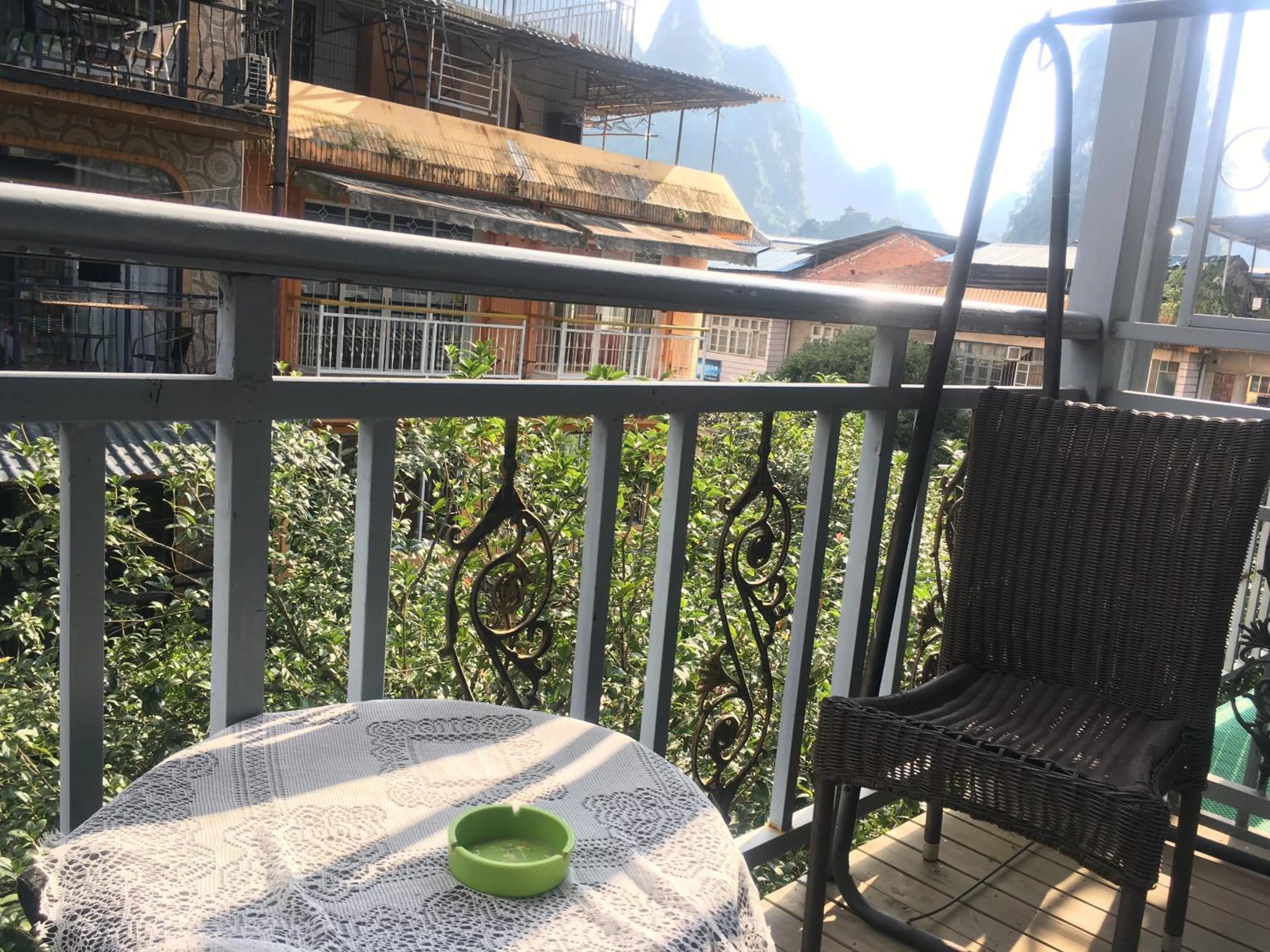 Twin Room with Balcony in Climbers Inn Yangshuo
