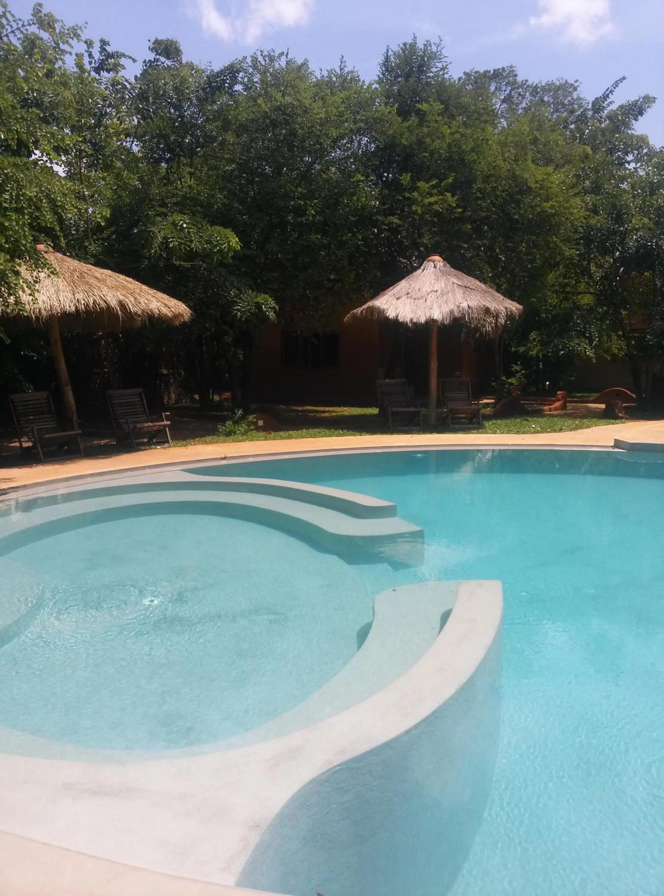 Pool view in Kuwera Eco Lodge