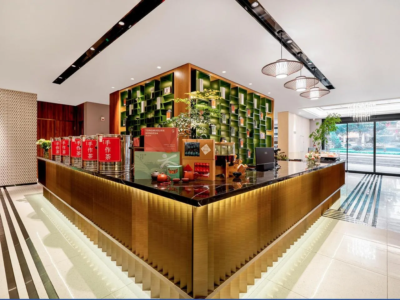 Property building in Jinjiang Metropolo Wuyishan Sangu Resort Hotel