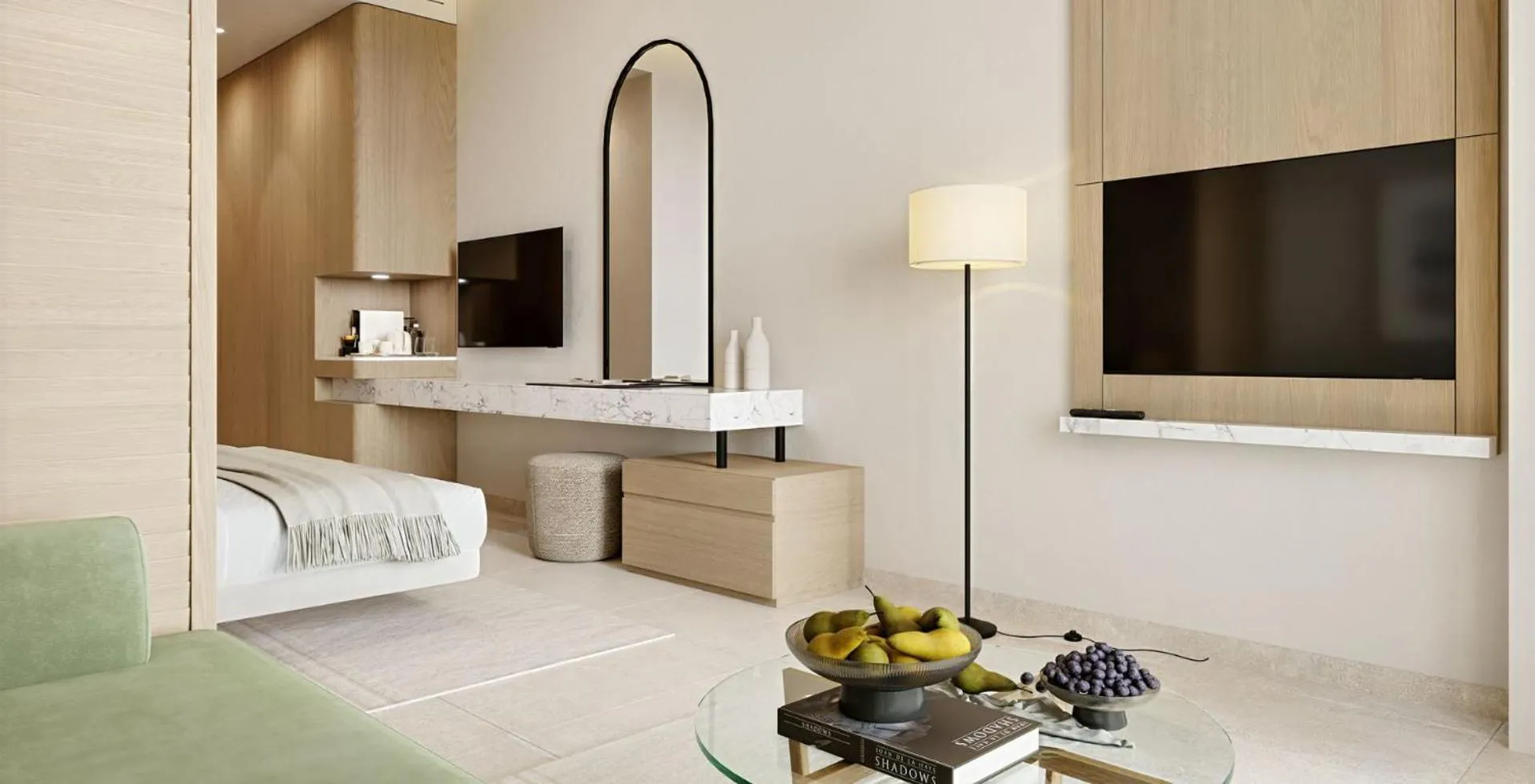 TV and multimedia, Bed in Sunrise Emerald