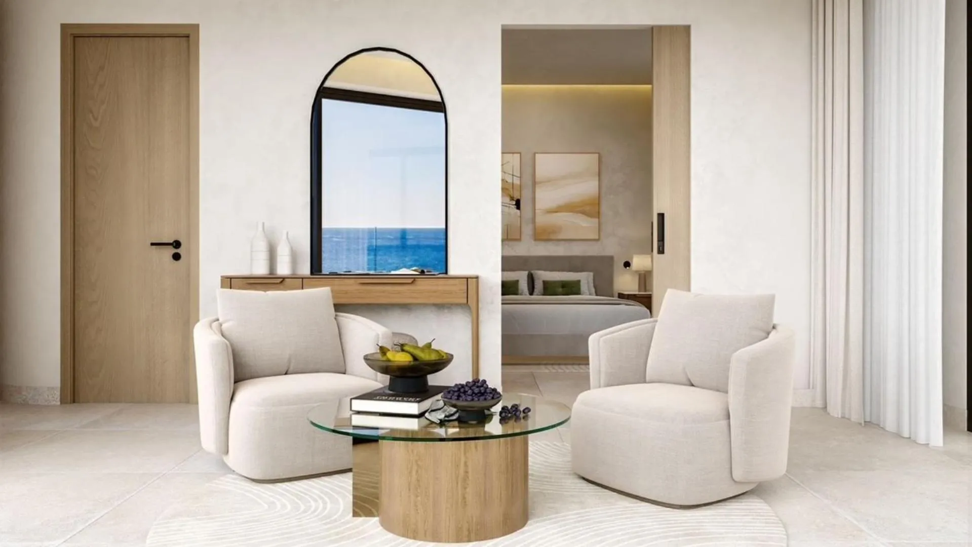 Living room in Sunrise Emerald