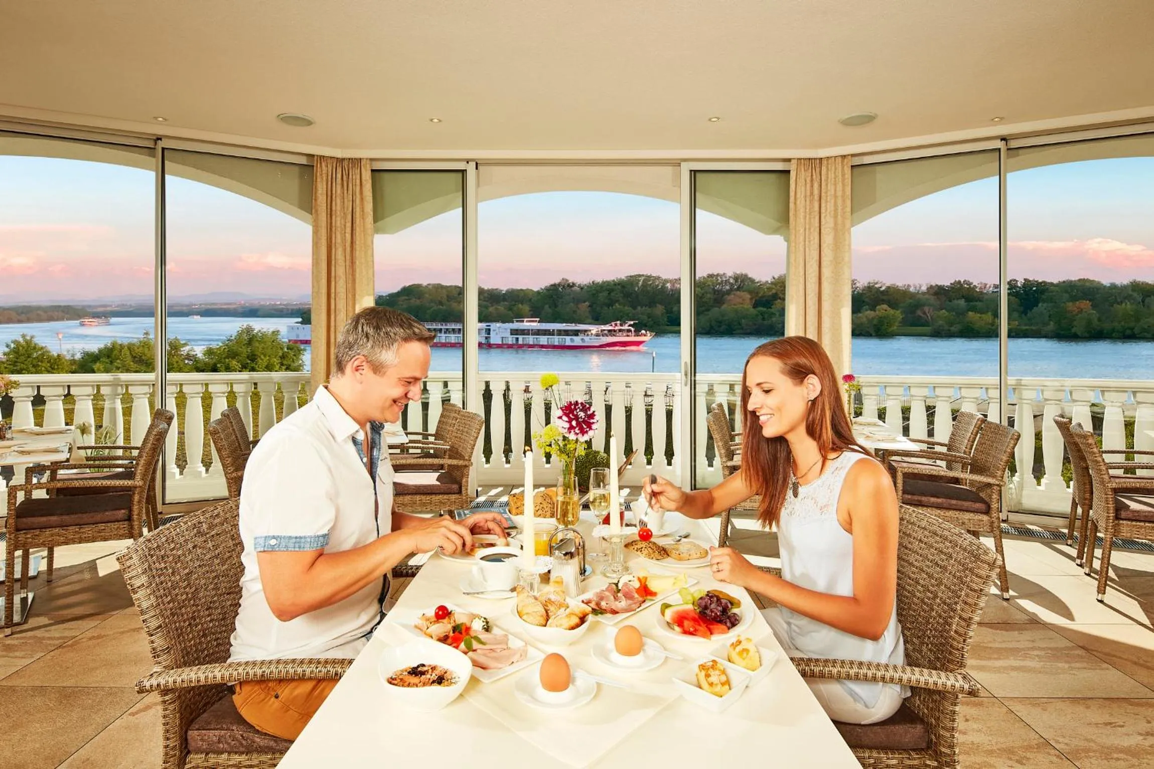 Restaurant/places to eat in Donauhotel Lettnerhof