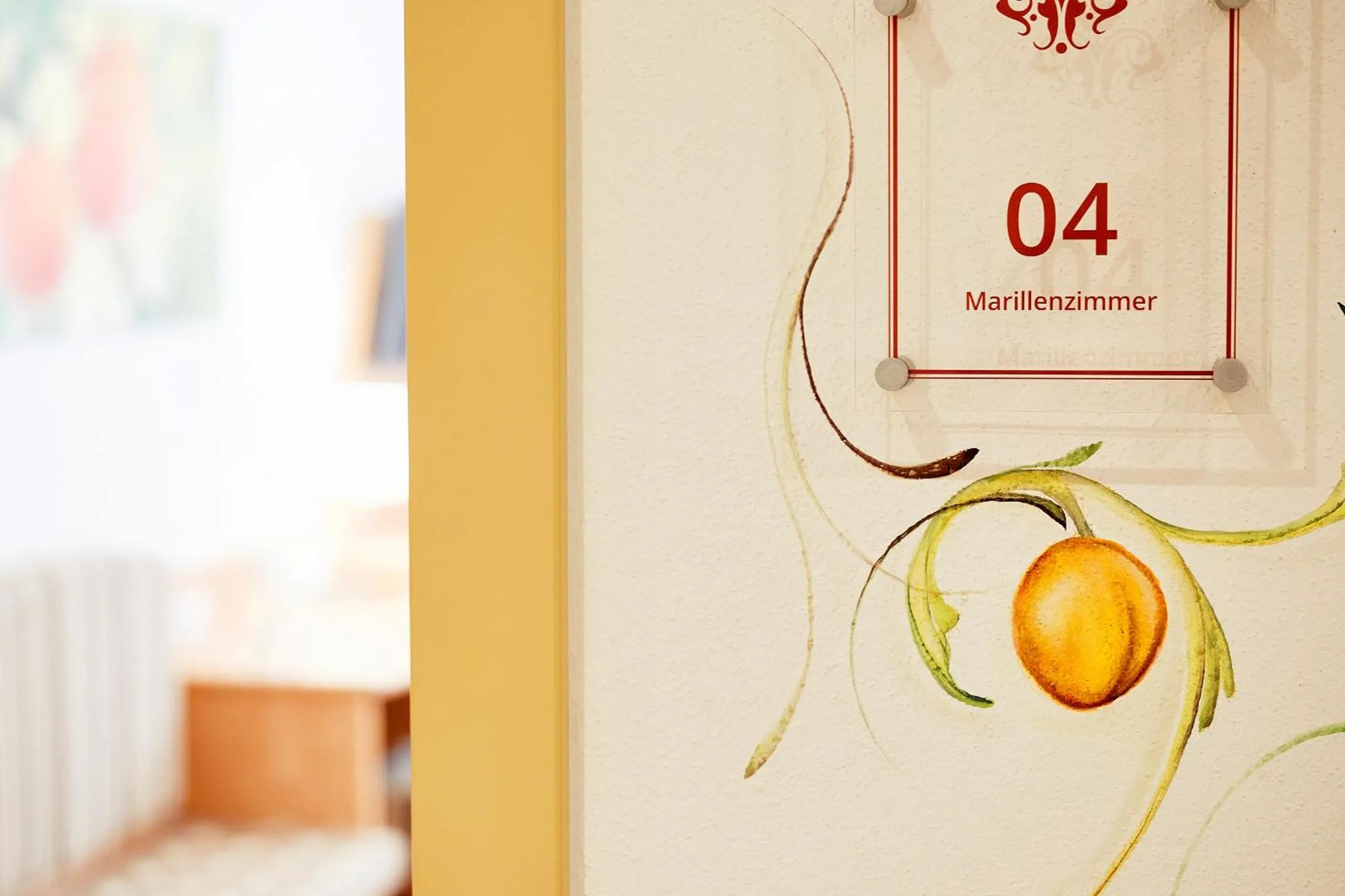 Decorative detail in Donauhotel Lettnerhof