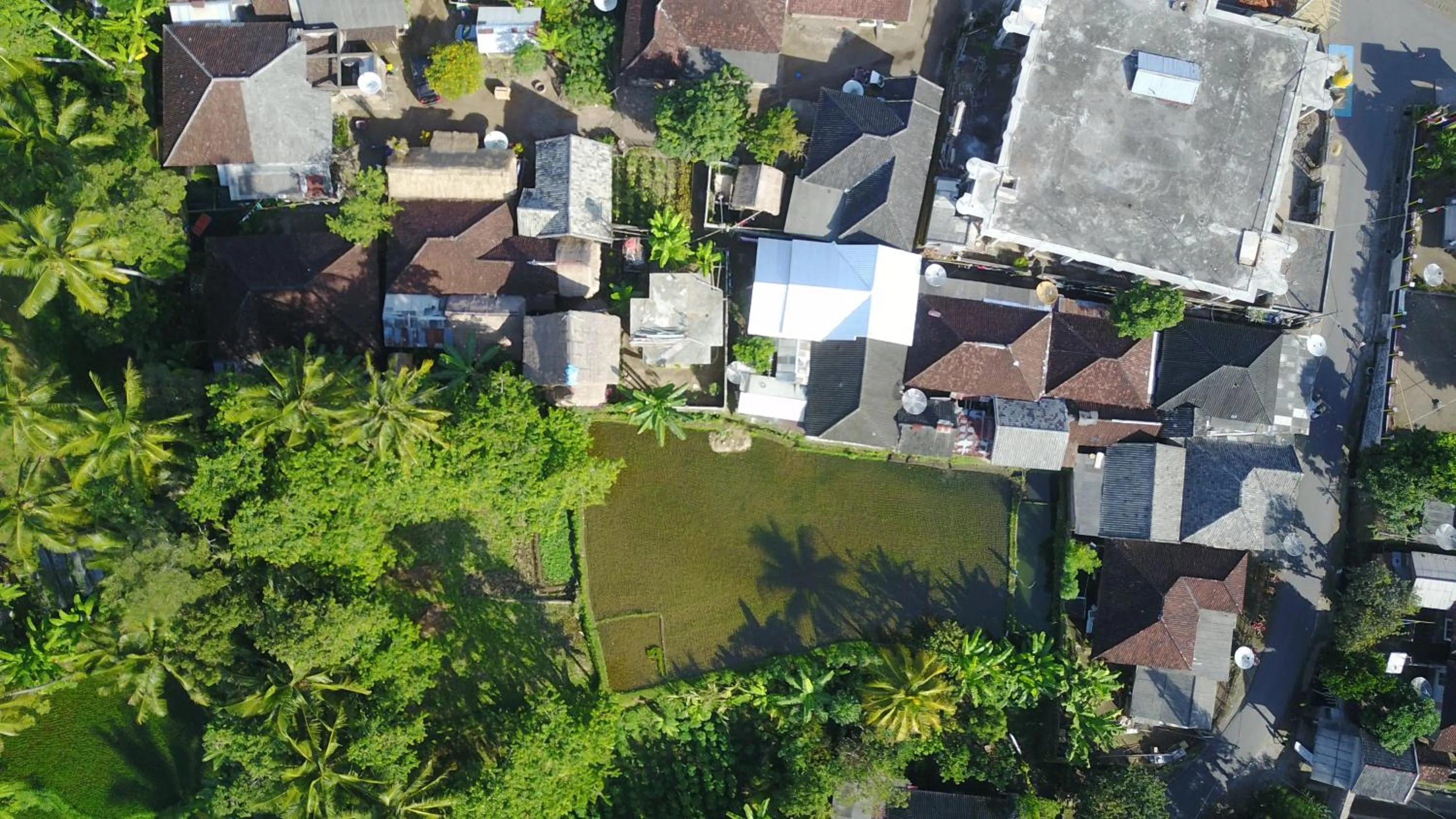 Bird's eye view in Kembang Kuning Cottages