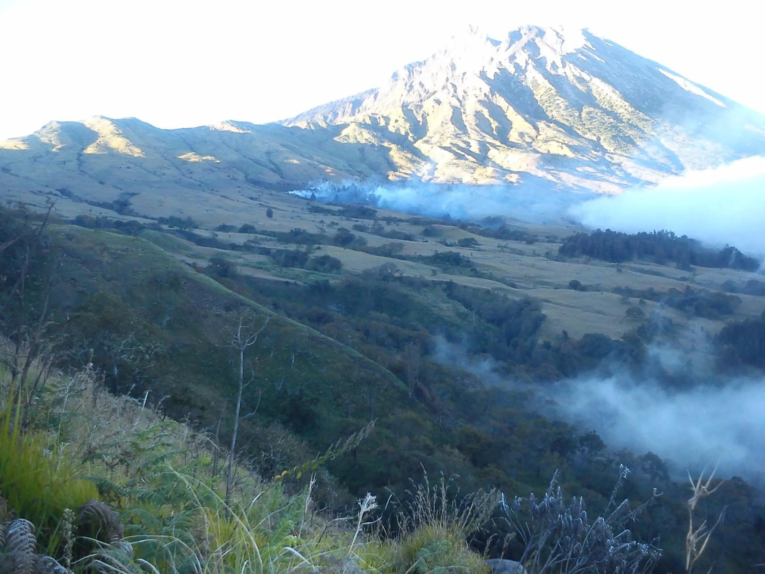 Mountain view in Kembang Kuning Cottages