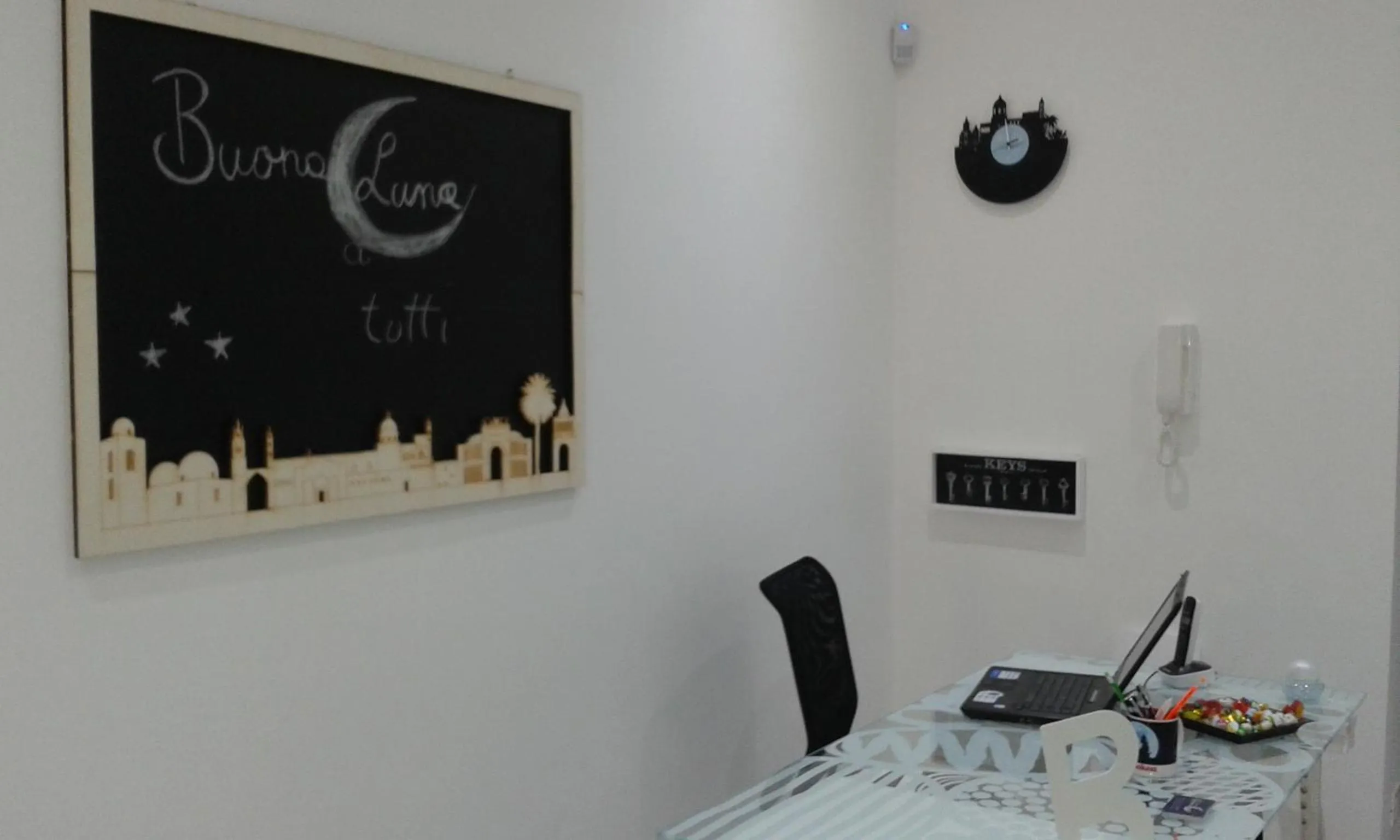 Lobby or reception in Buonaluna B&B