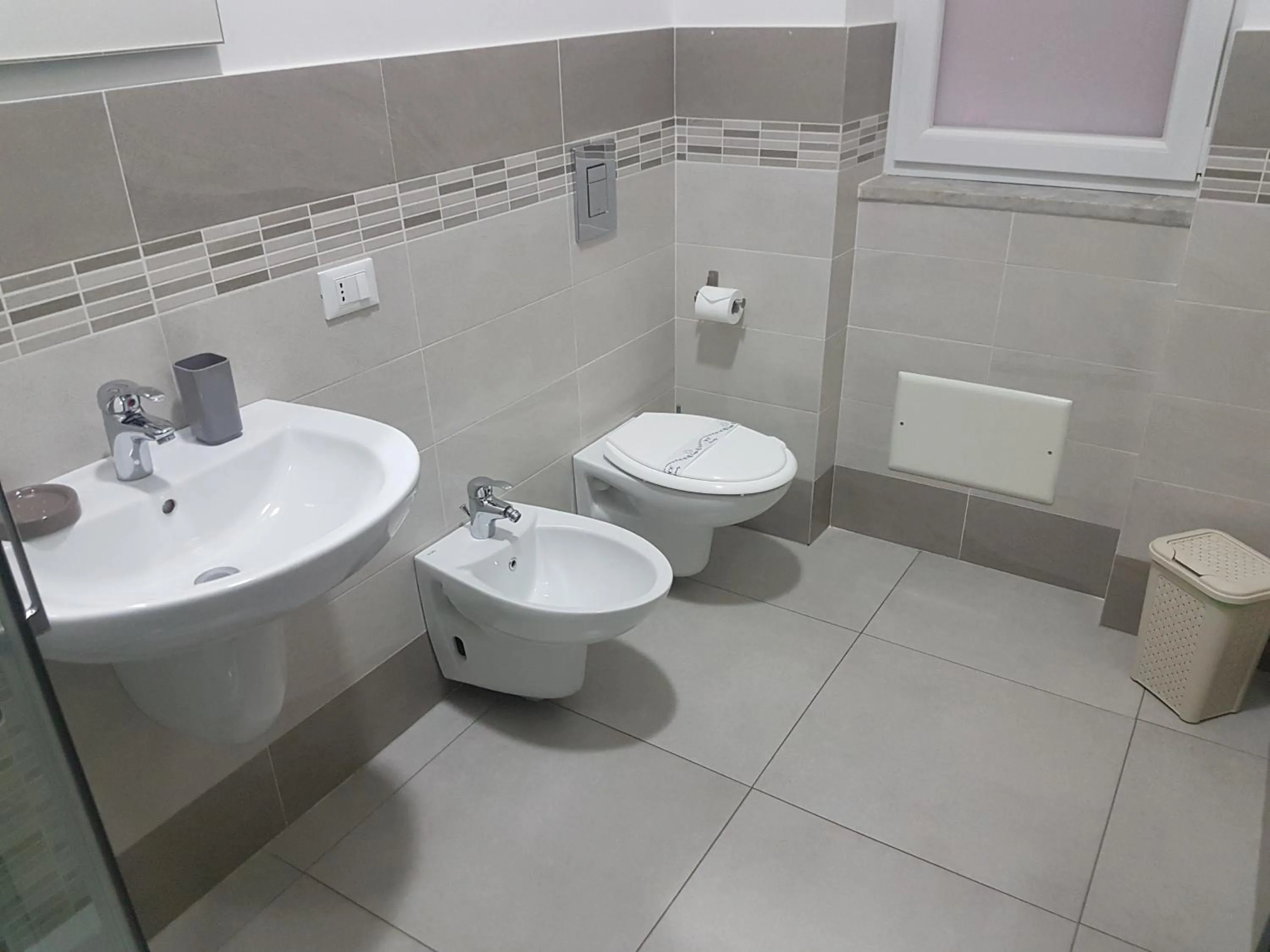 Toilet in Buonaluna B&B