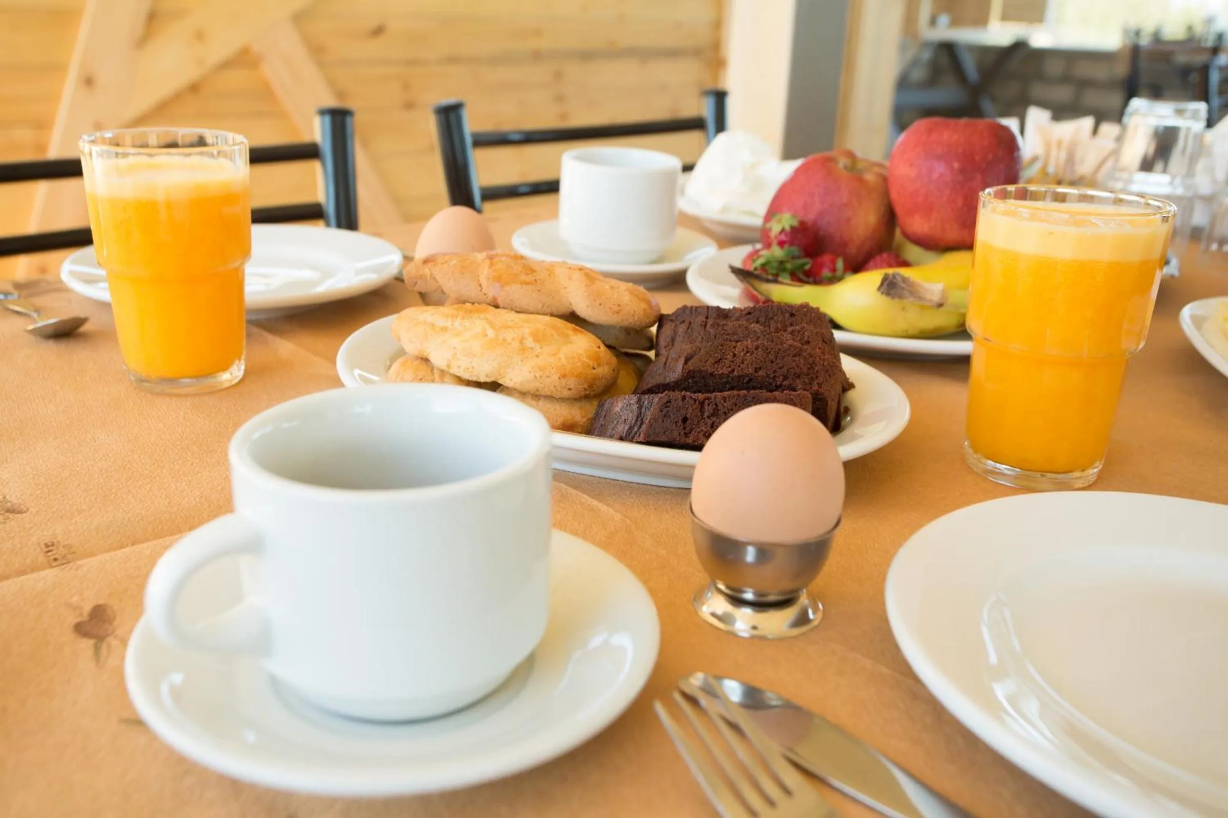 Buffet breakfast in Pegasus Rooms