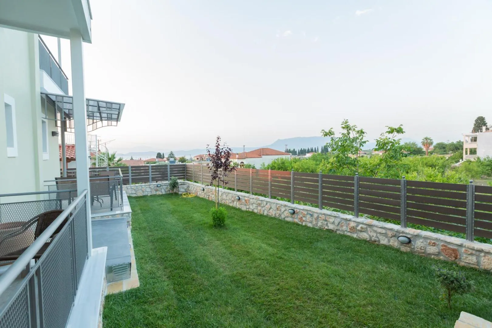 Garden view in Pegasus Rooms