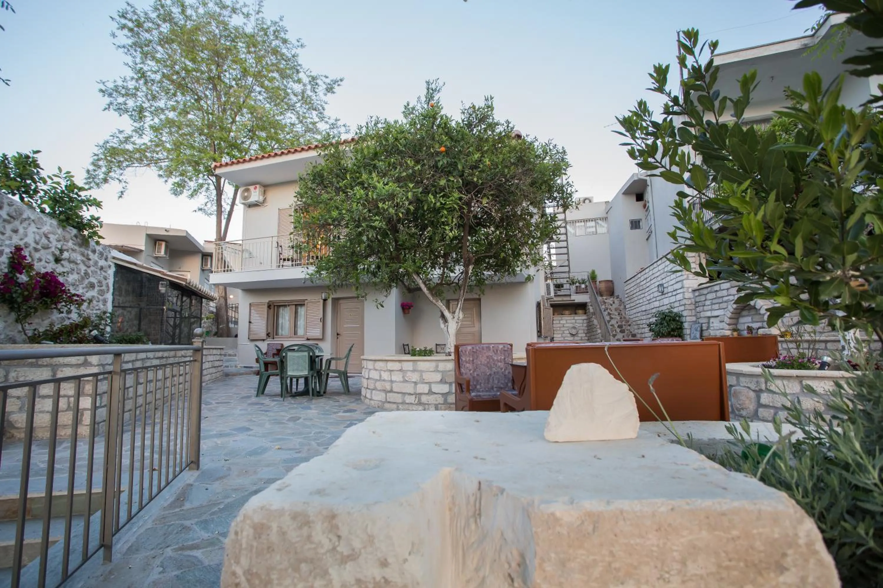 Patio in Pegasus Rooms