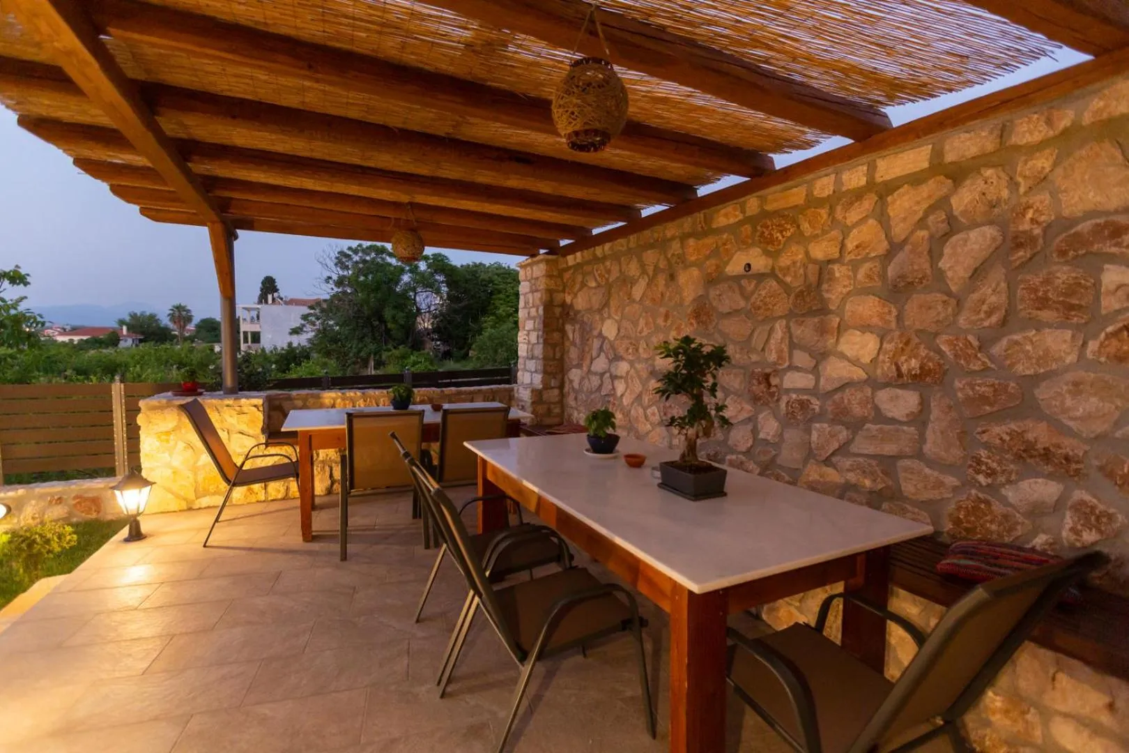 Patio in Pegasus Rooms