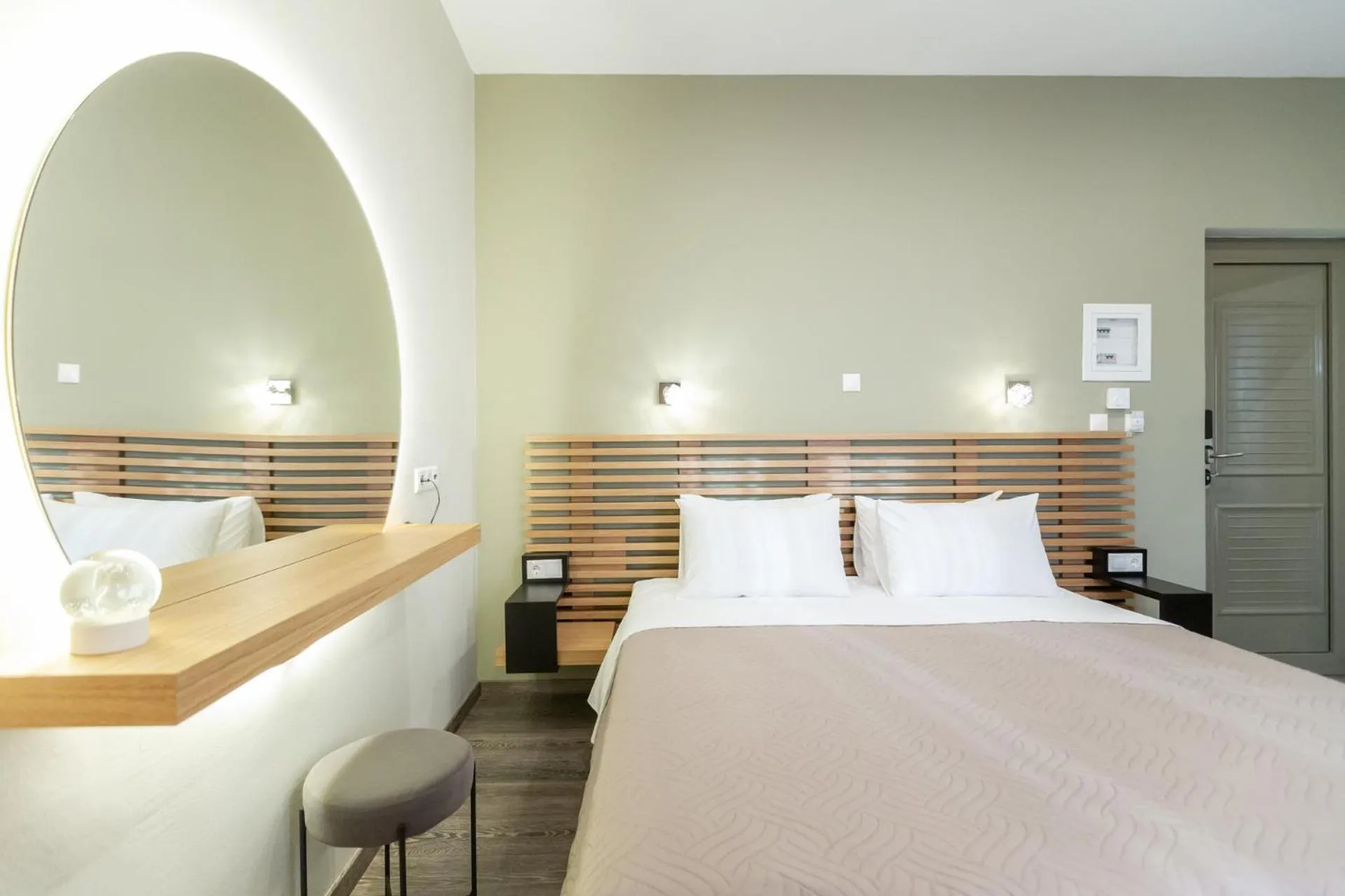 Bed in Pegasus Rooms