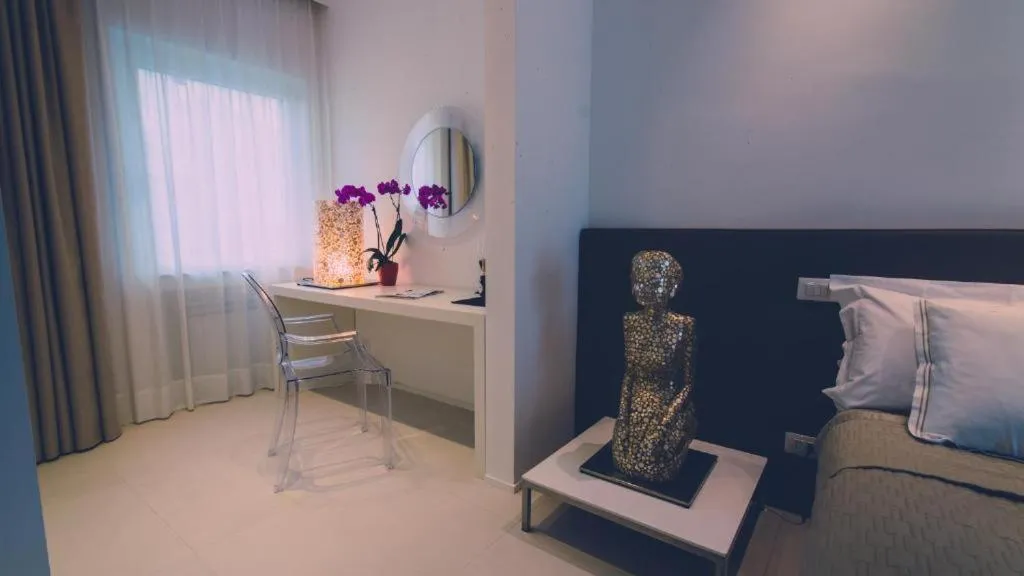 Bed in Siracusa Luxury Apartment