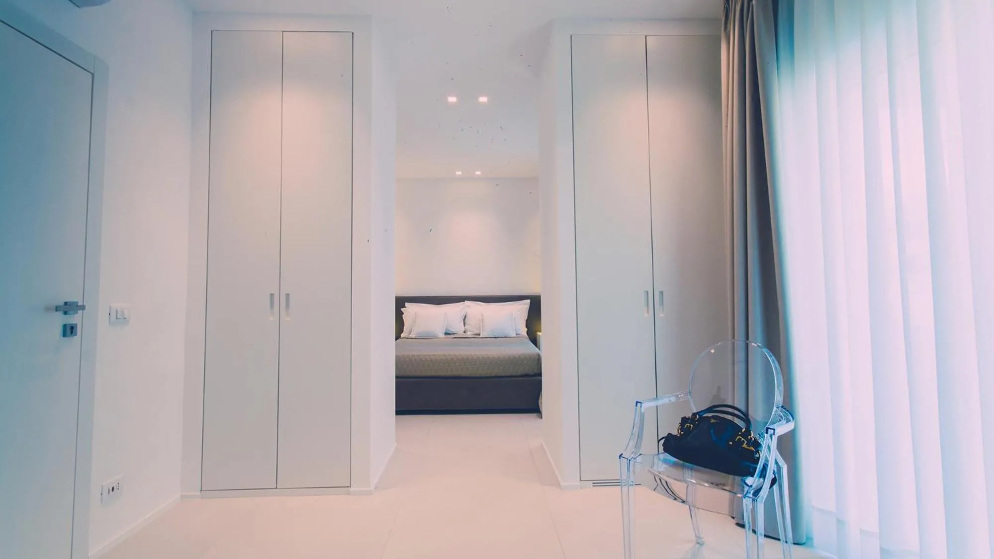 Bed in Siracusa Luxury Apartment