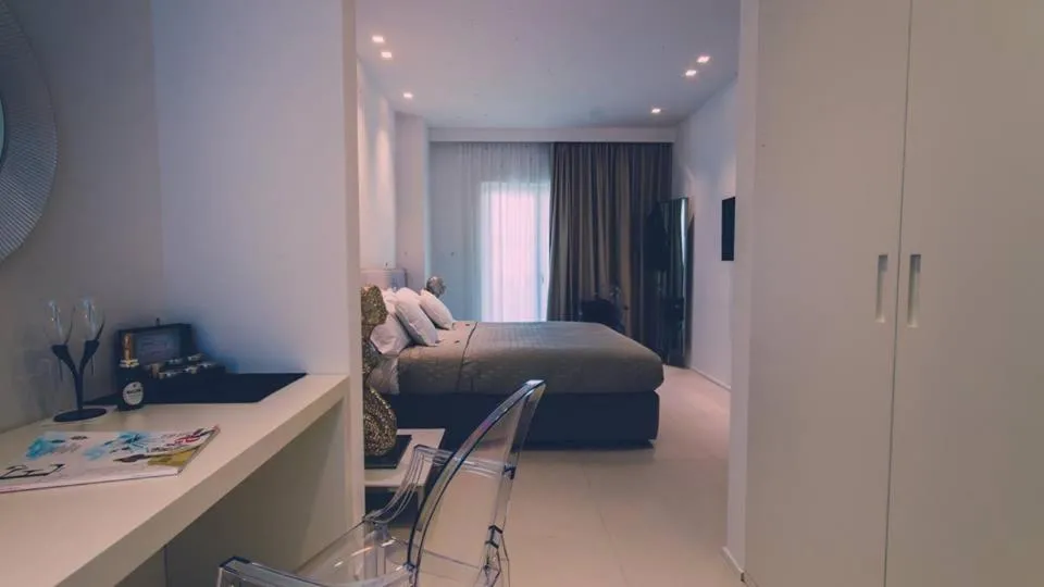 Bed in Siracusa Luxury Apartment