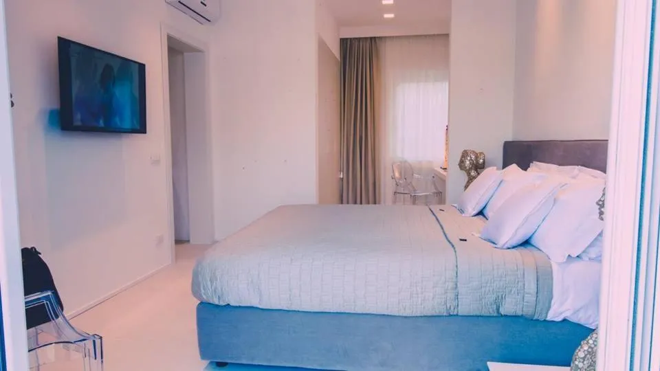 Bed in Siracusa Luxury Apartment