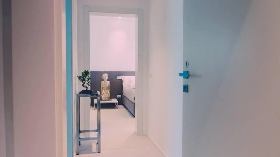 Bed in Siracusa Luxury Apartment