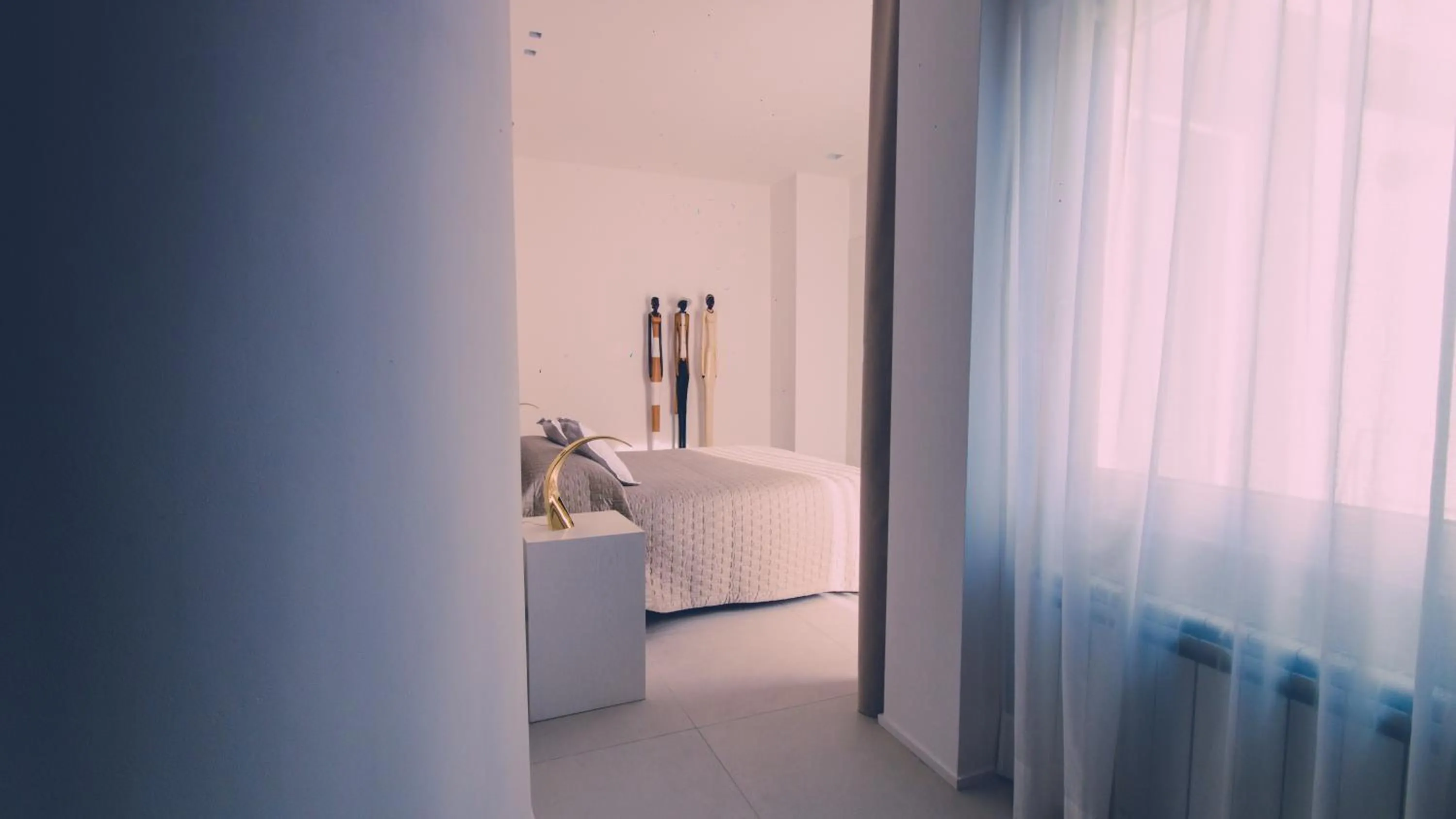 Bedroom, Bed in Siracusa Luxury Apartment