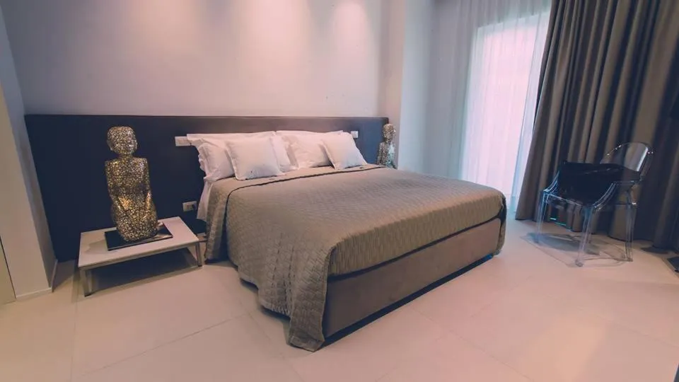 Bed in Siracusa Luxury Apartment