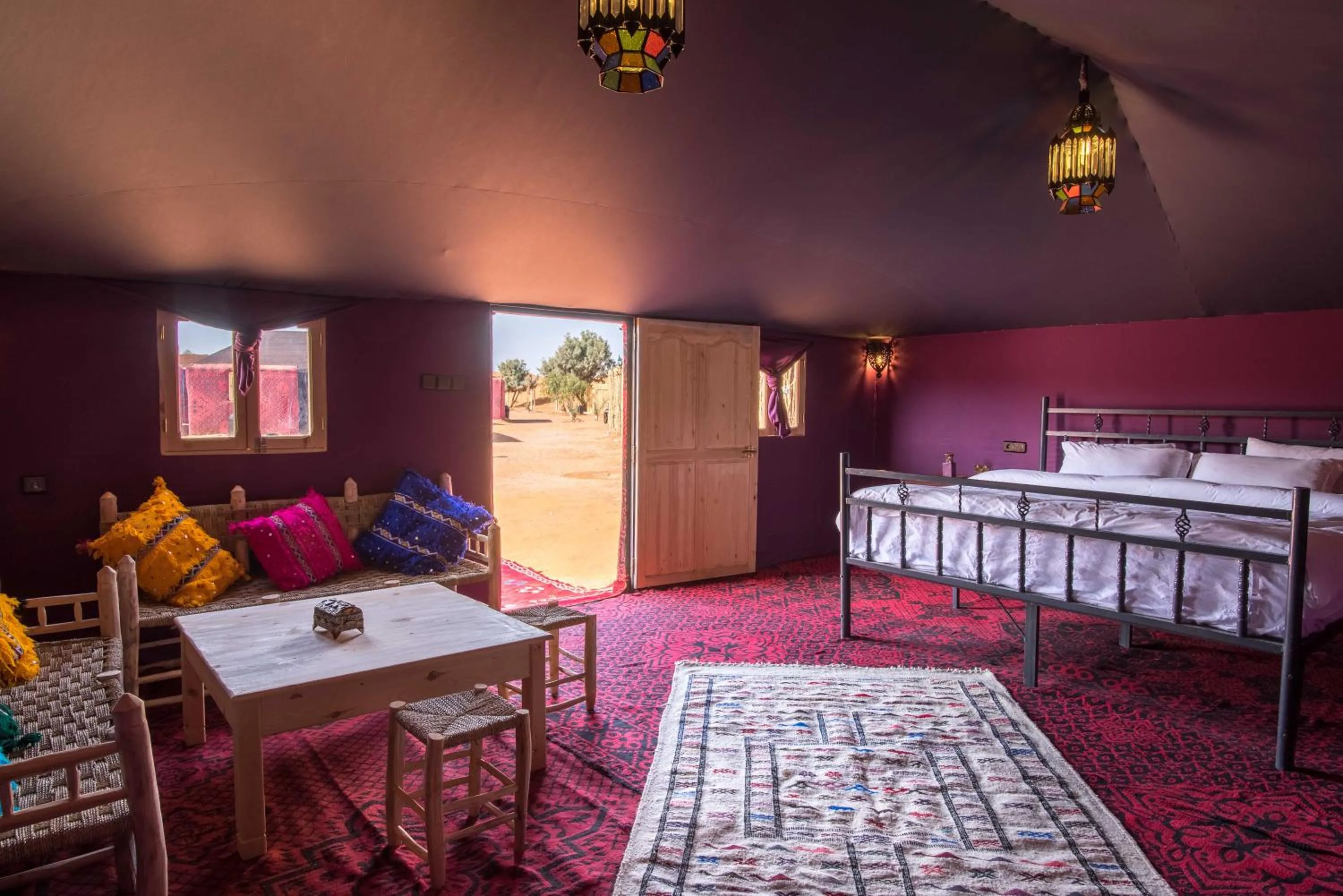 Atta Tribe Double Tent in The Desert Palace