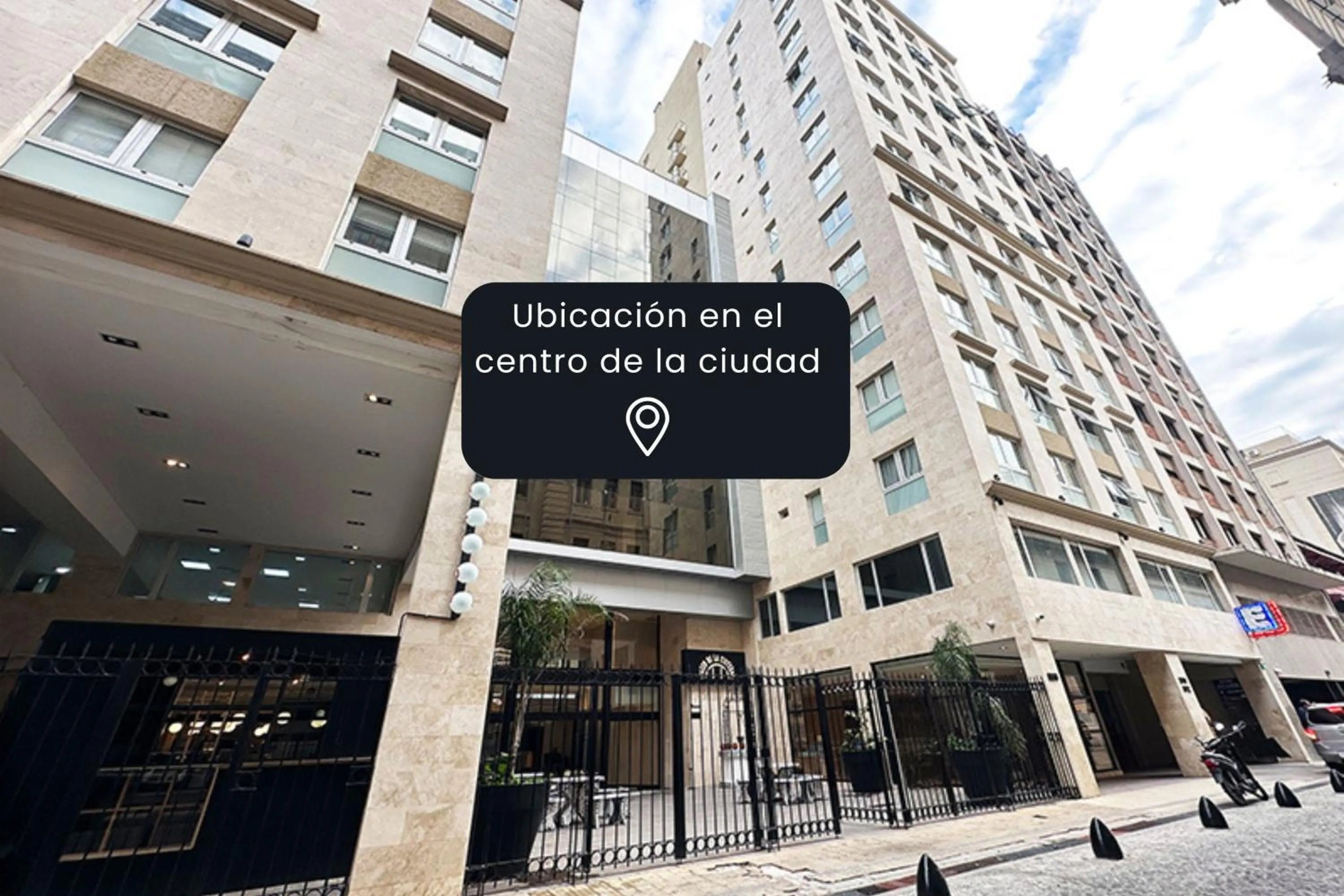 Property building in La Cisterna by DOT Suites