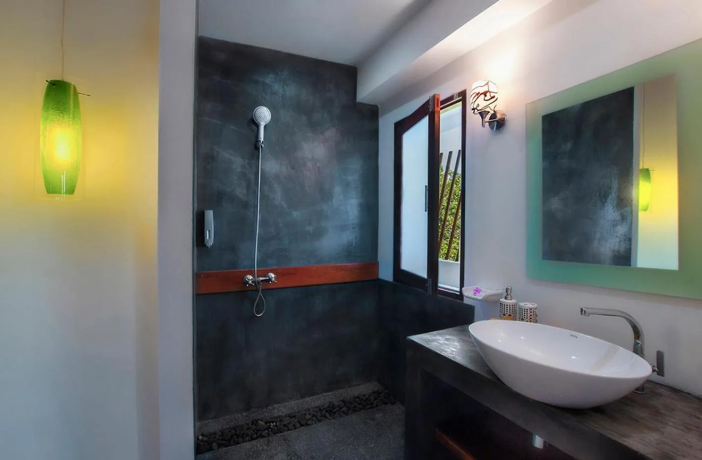 Shower in Philip's Villa