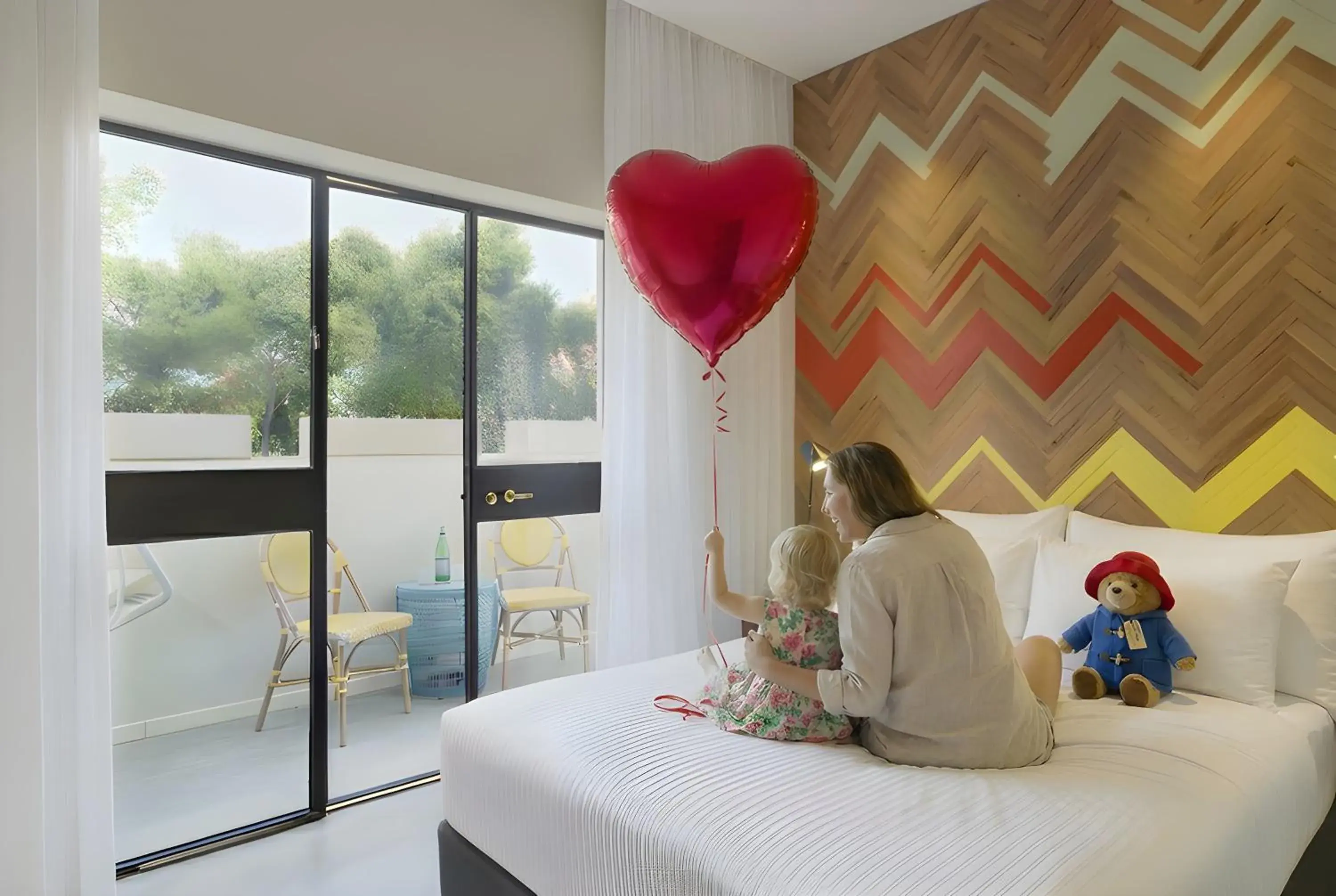 Bed in Cucu Hotel Bed in Cucu Hotel