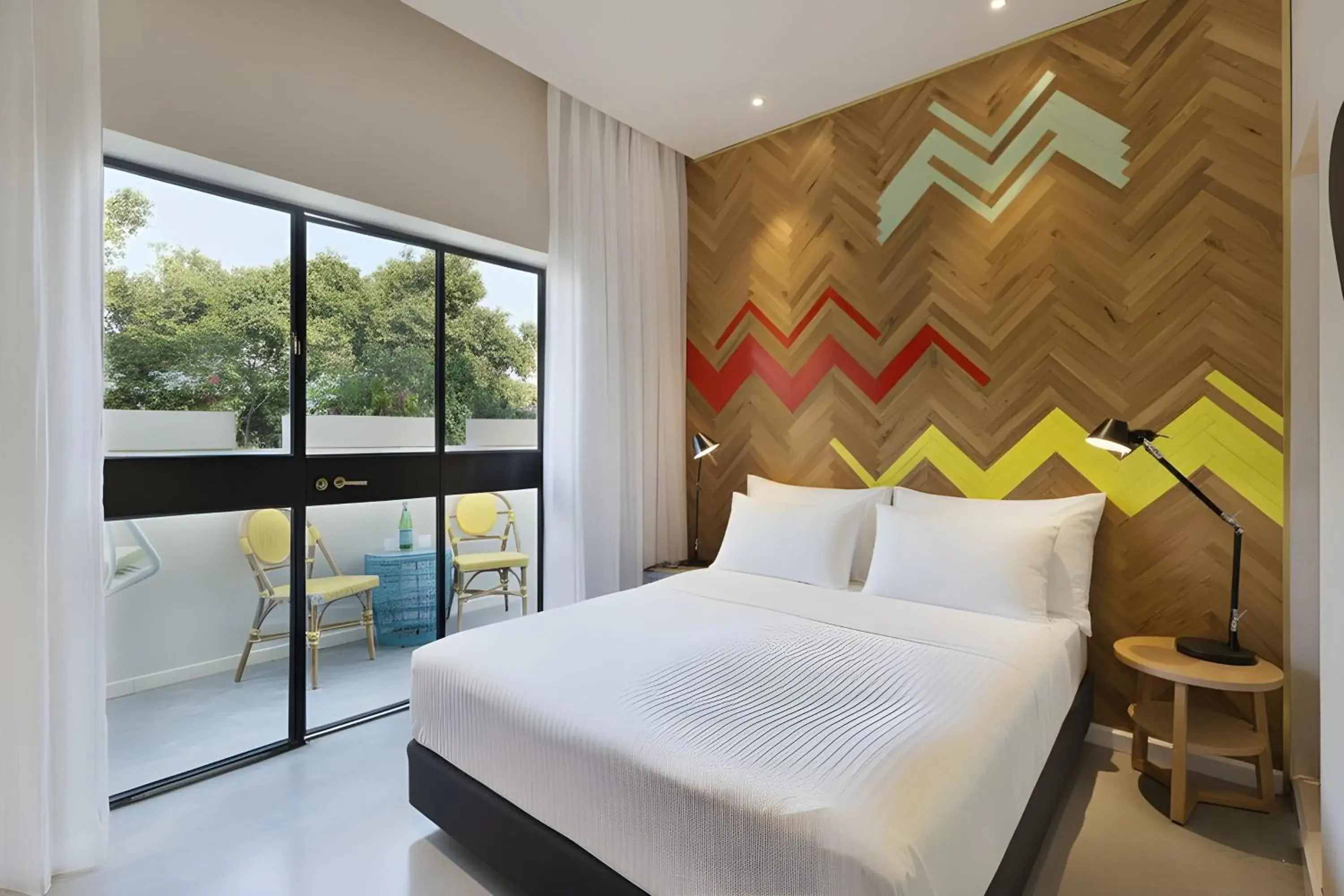 View (from property/room), Bed in Cucu Hotel View (from property/room), Bed in Cucu Hotel