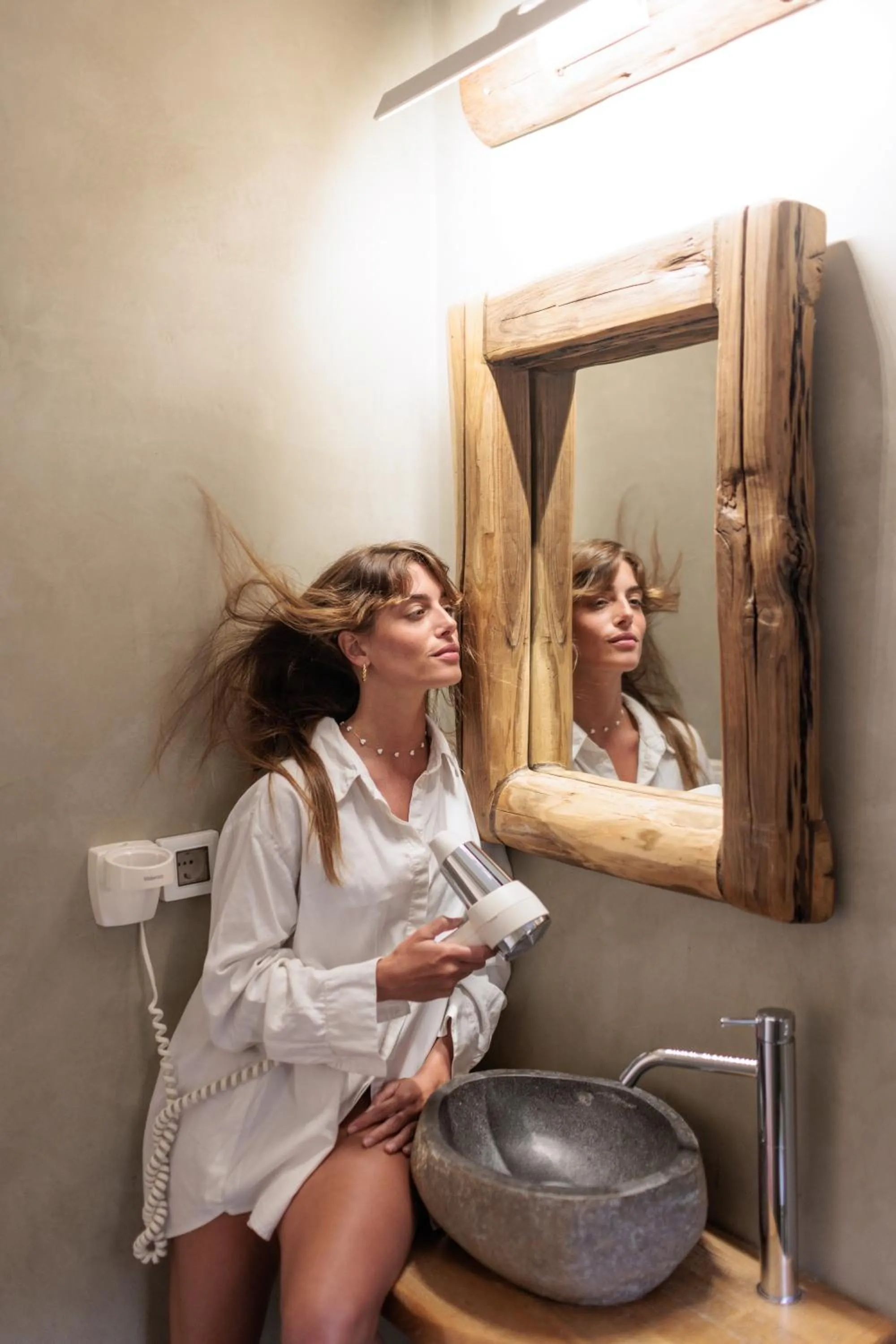 Bathroom in Halcyon Suites and Villas Naxos