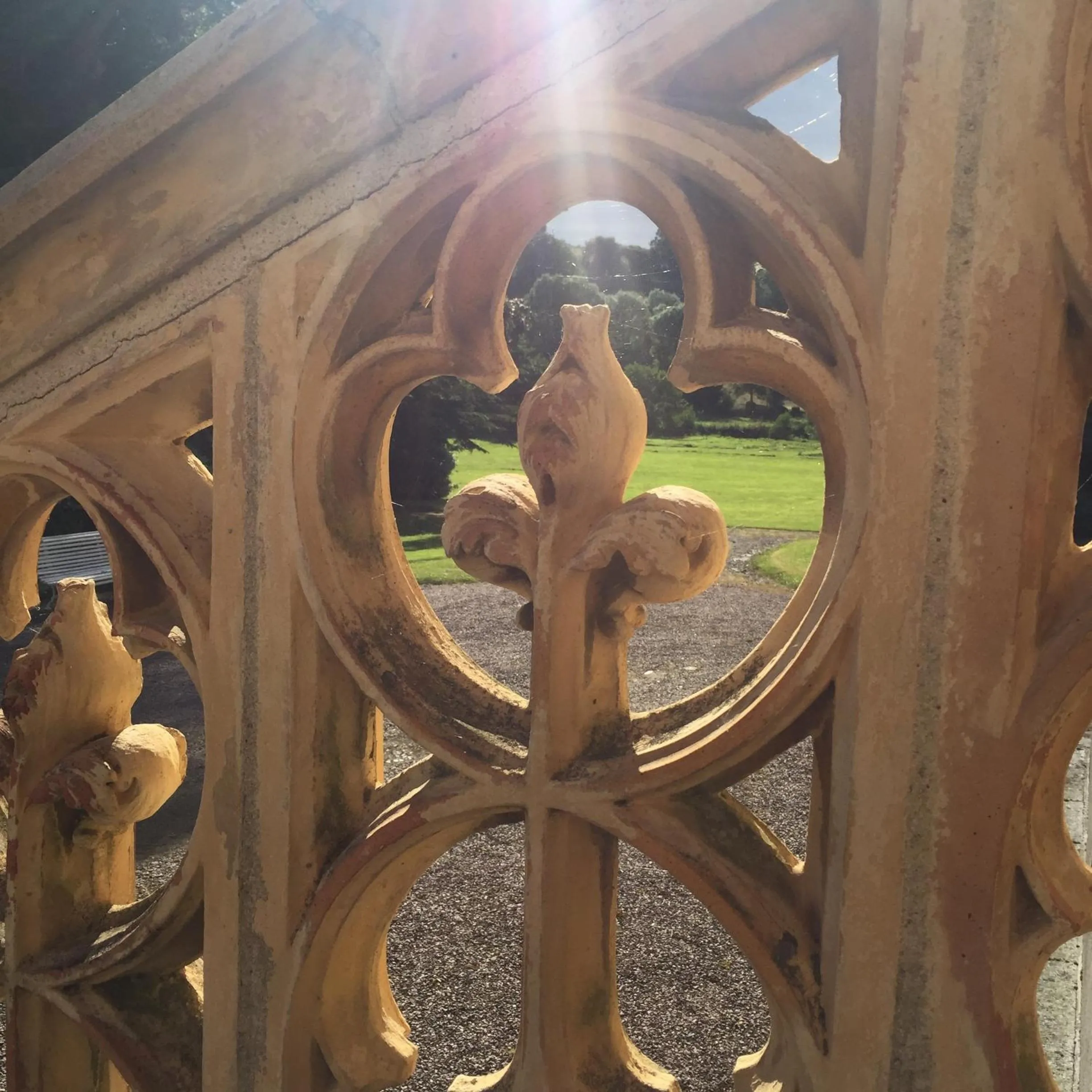 Decorative detail in Le Manoir de Bénédicte B&B