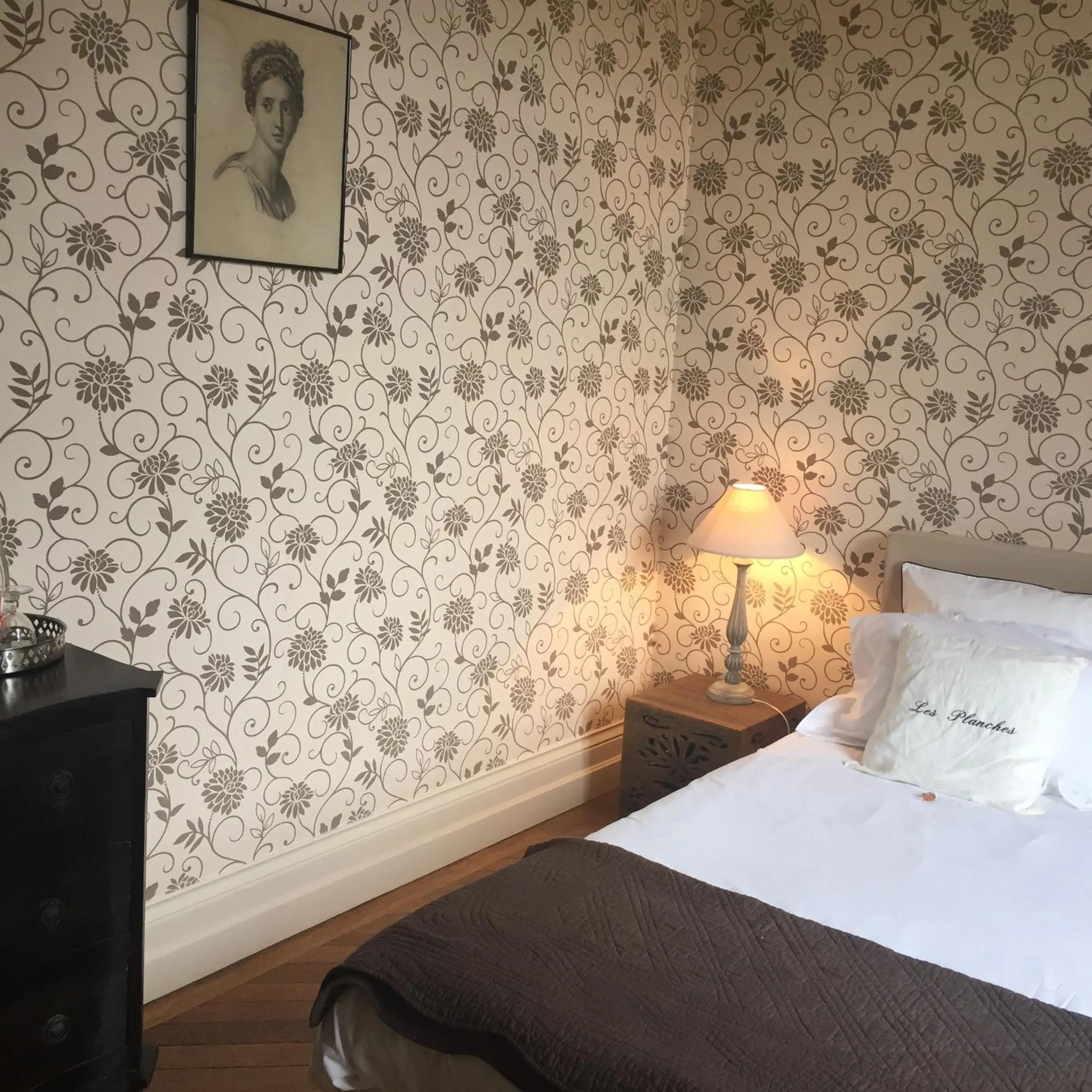 Decorative detail in Le Manoir de Bénédicte B&B