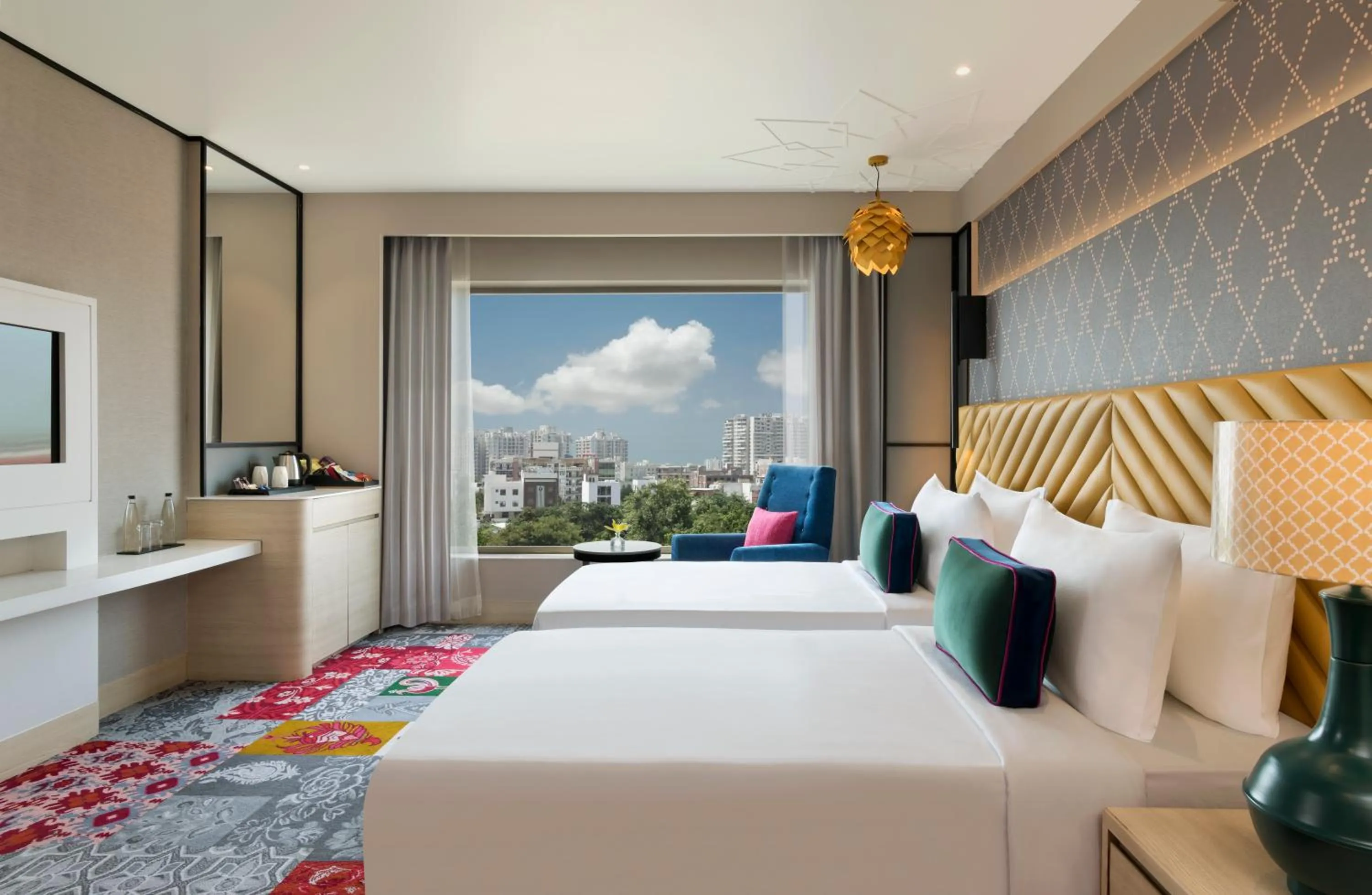 Bed in Grand Mercure Agra - An Accor Brand