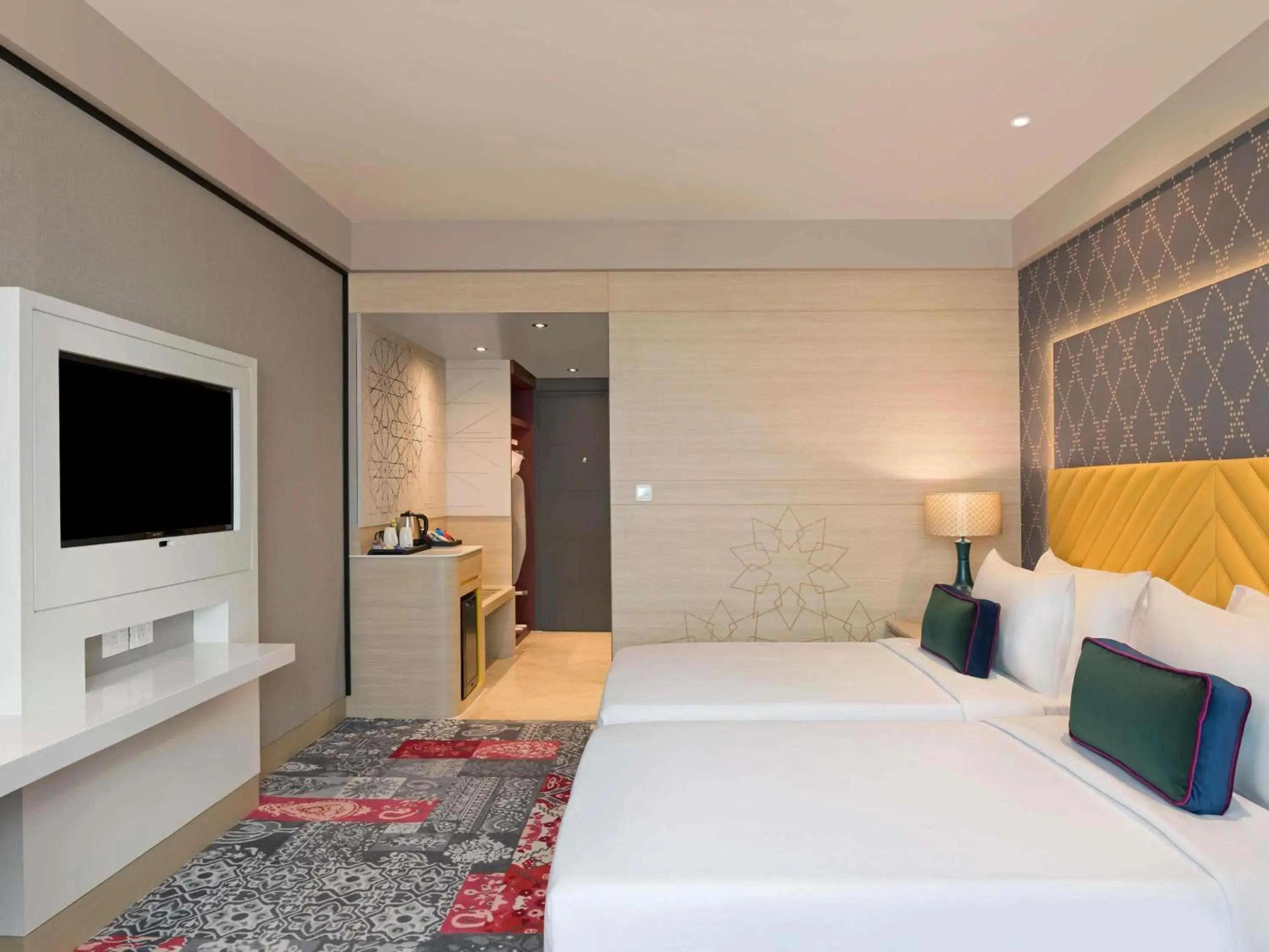 Superior Twin Room with 15% discount on food and beverage, spa and laundry | 1+1 IMFL Happy Hours from 6 to 8 pm in Grand Mercure Agra - An Accor Brand Superior Twin Room with 15% discount on food and beverage, spa and laundry | 1+1 IMFL Happy Hours from 6 to 8 pm in Grand Mercure Agra - An Accor Brand