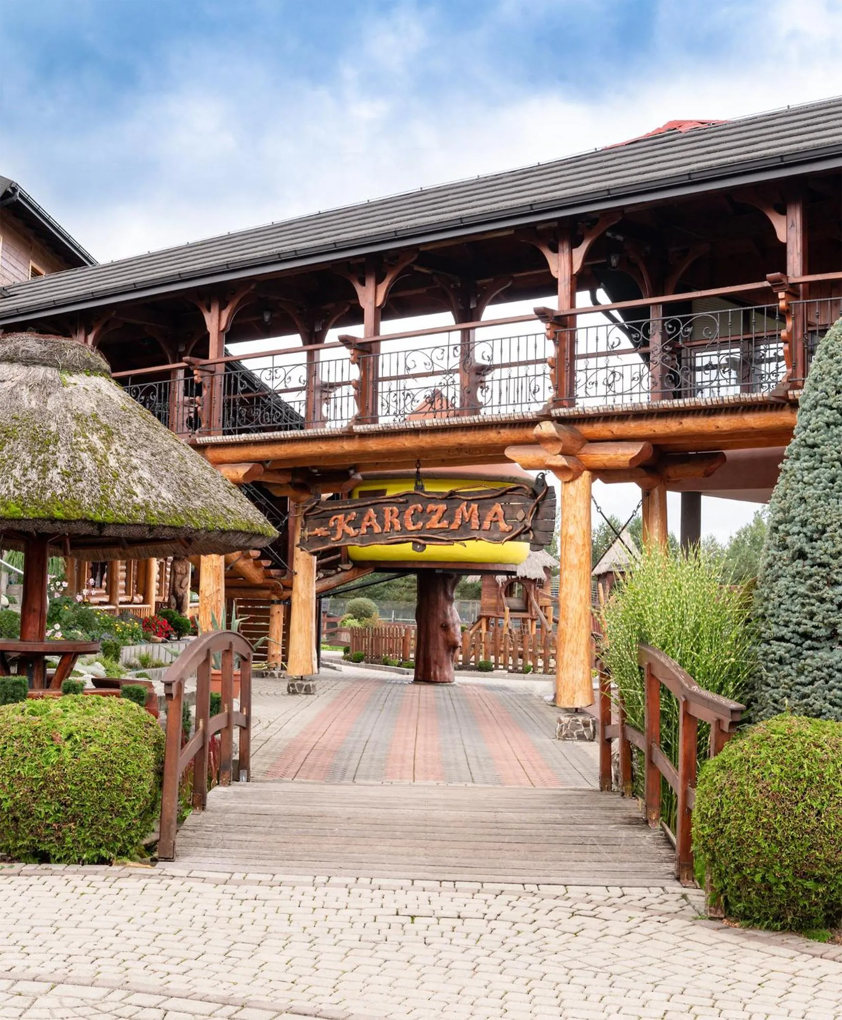 Garden in Zajazd Chyżne