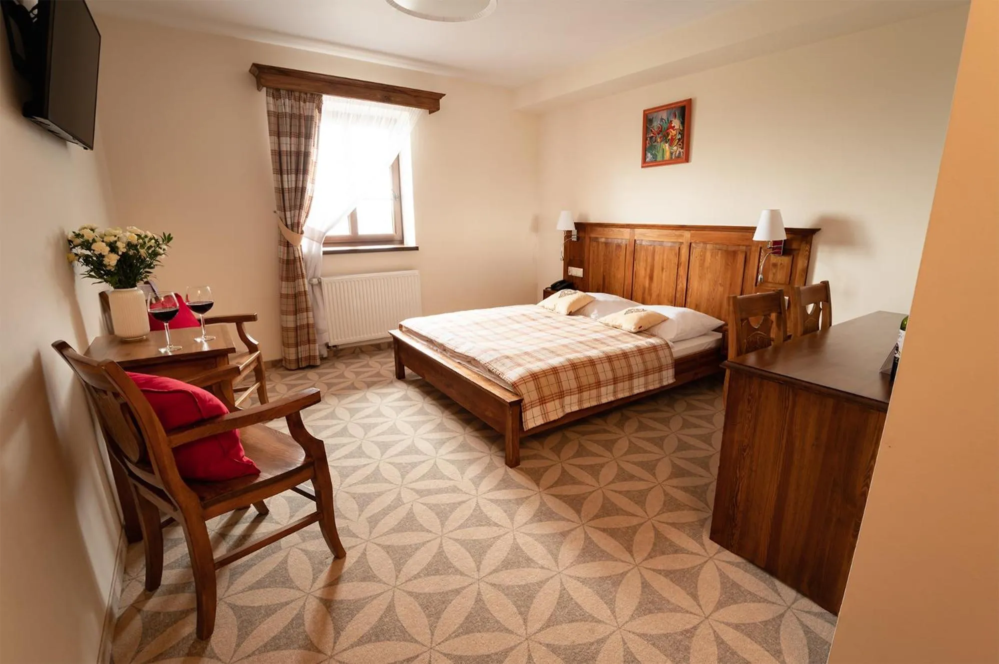 Photo of the whole room, Bed in Zajazd Chyżne