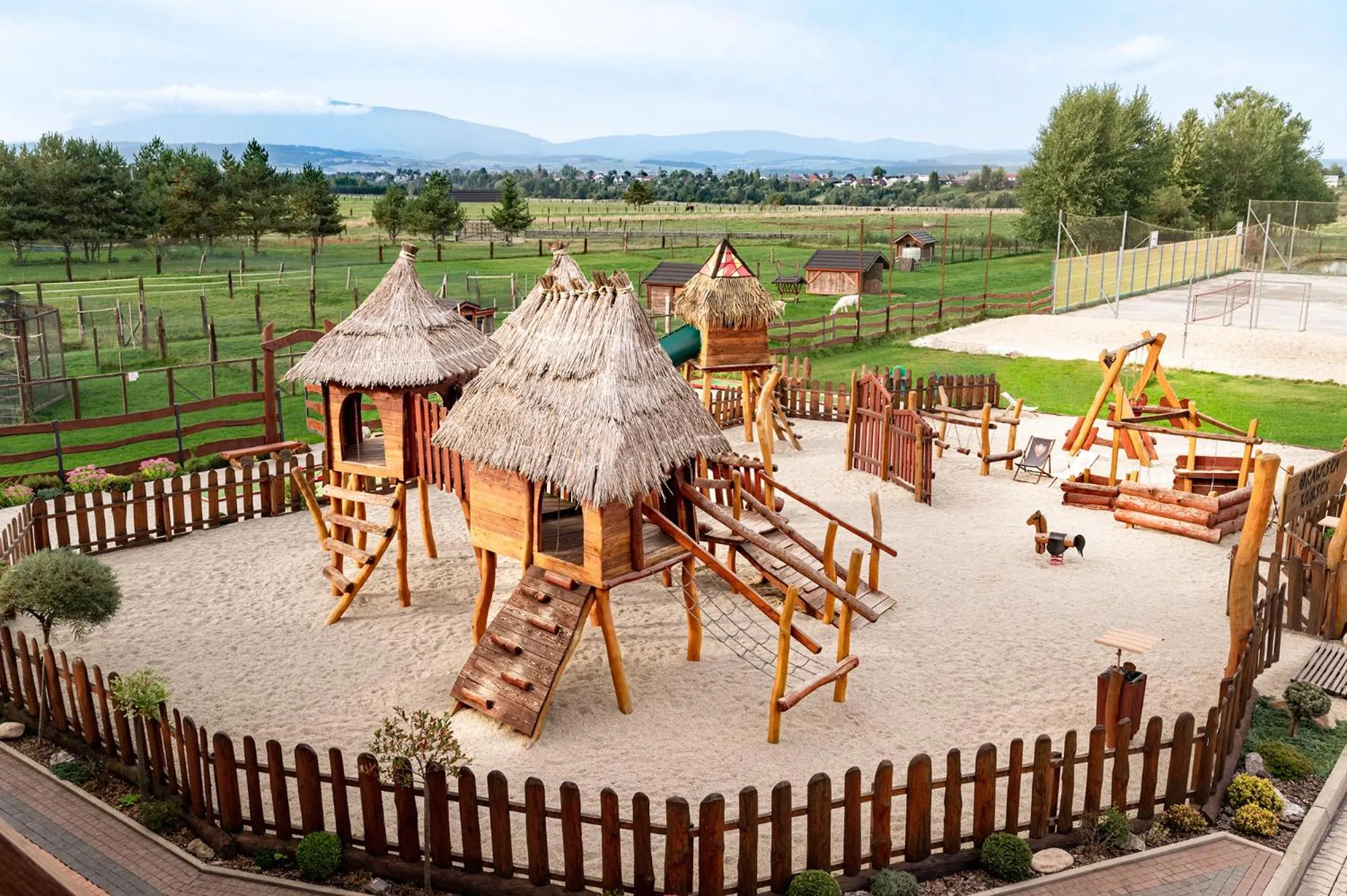 Children play ground in Zajazd Chyżne