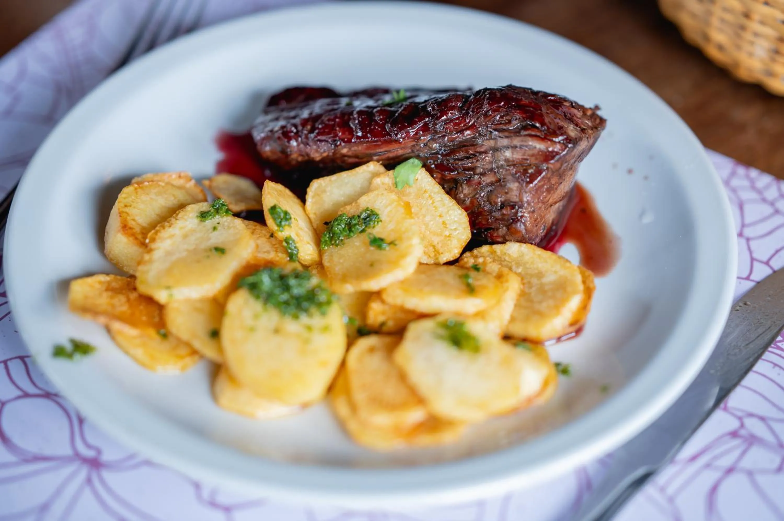 Food in La Posta del Pilar Hotel & Spa