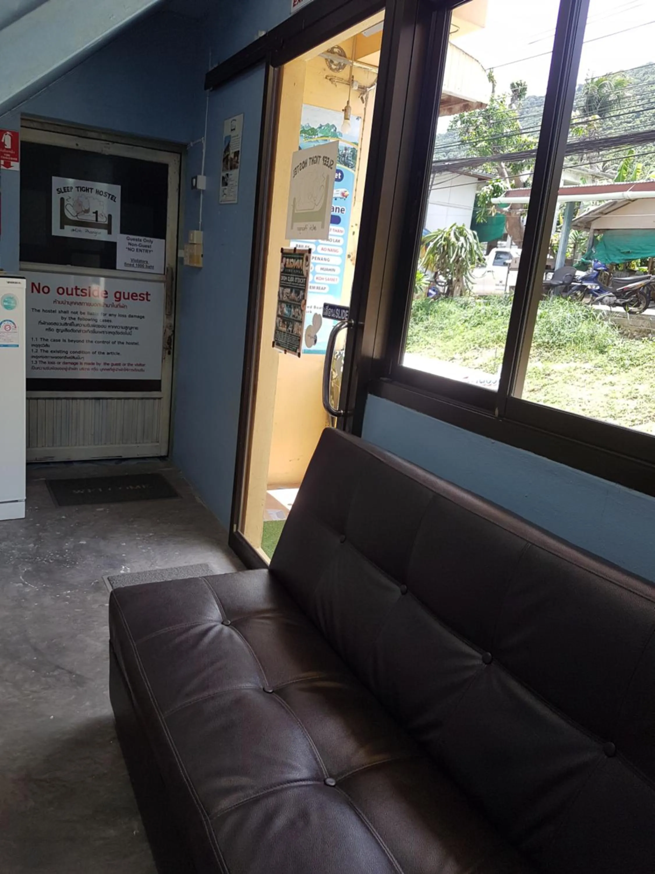 Lobby or reception in Sleep Tight Hostel at Koh Phangan