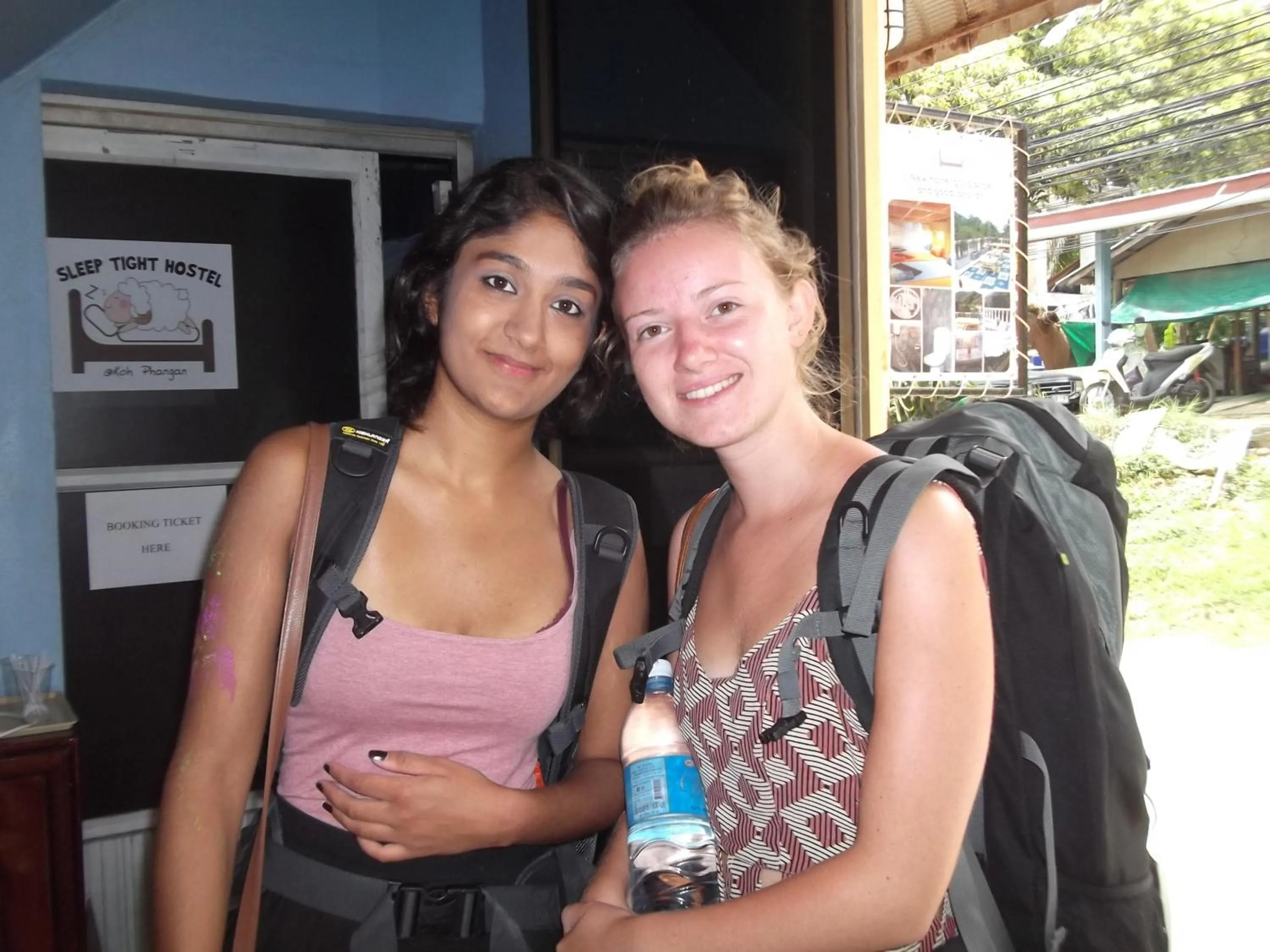 Day in Sleep Tight Hostel at Koh Phangan