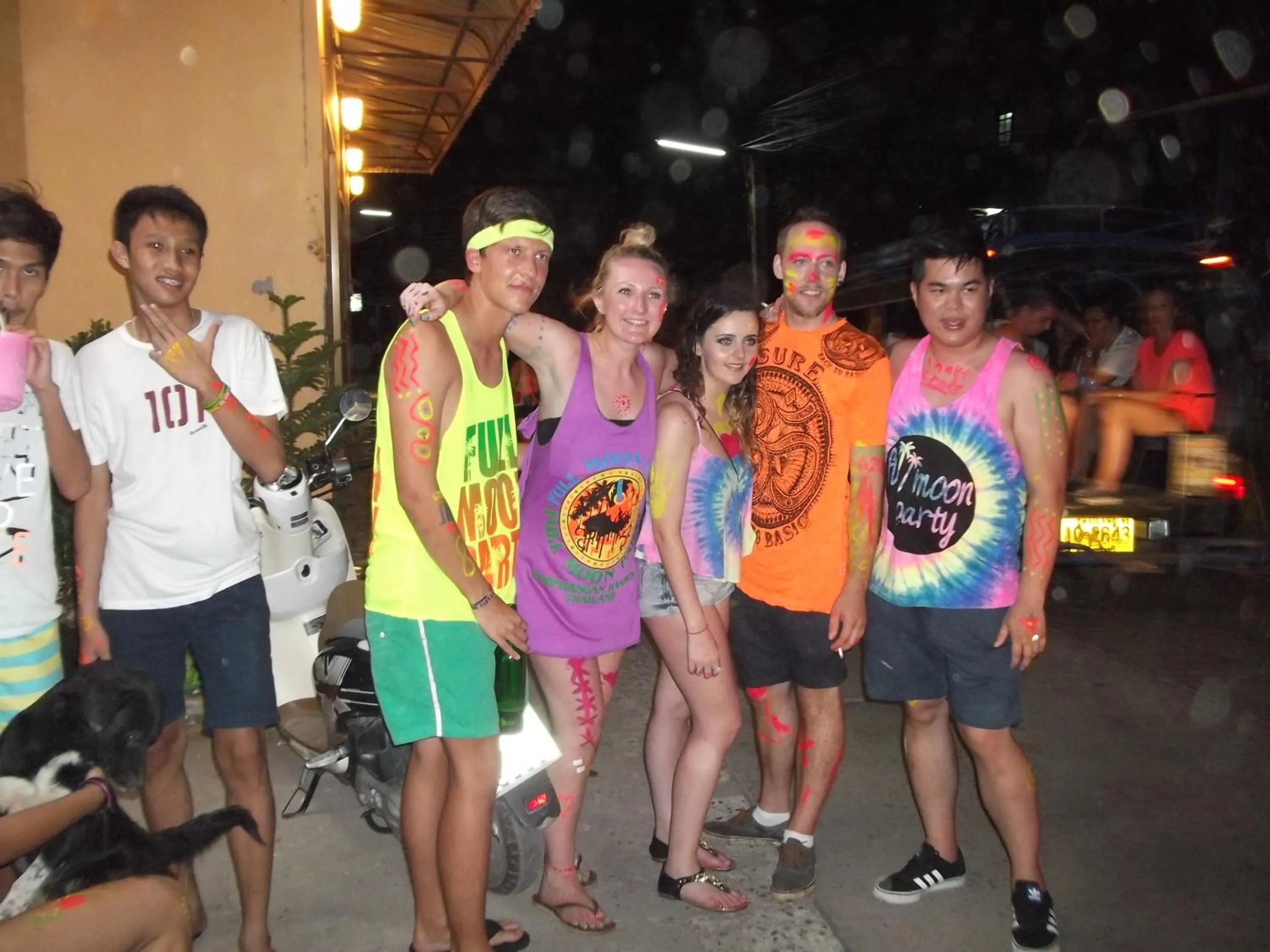 Night in Sleep Tight Hostel at Koh Phangan