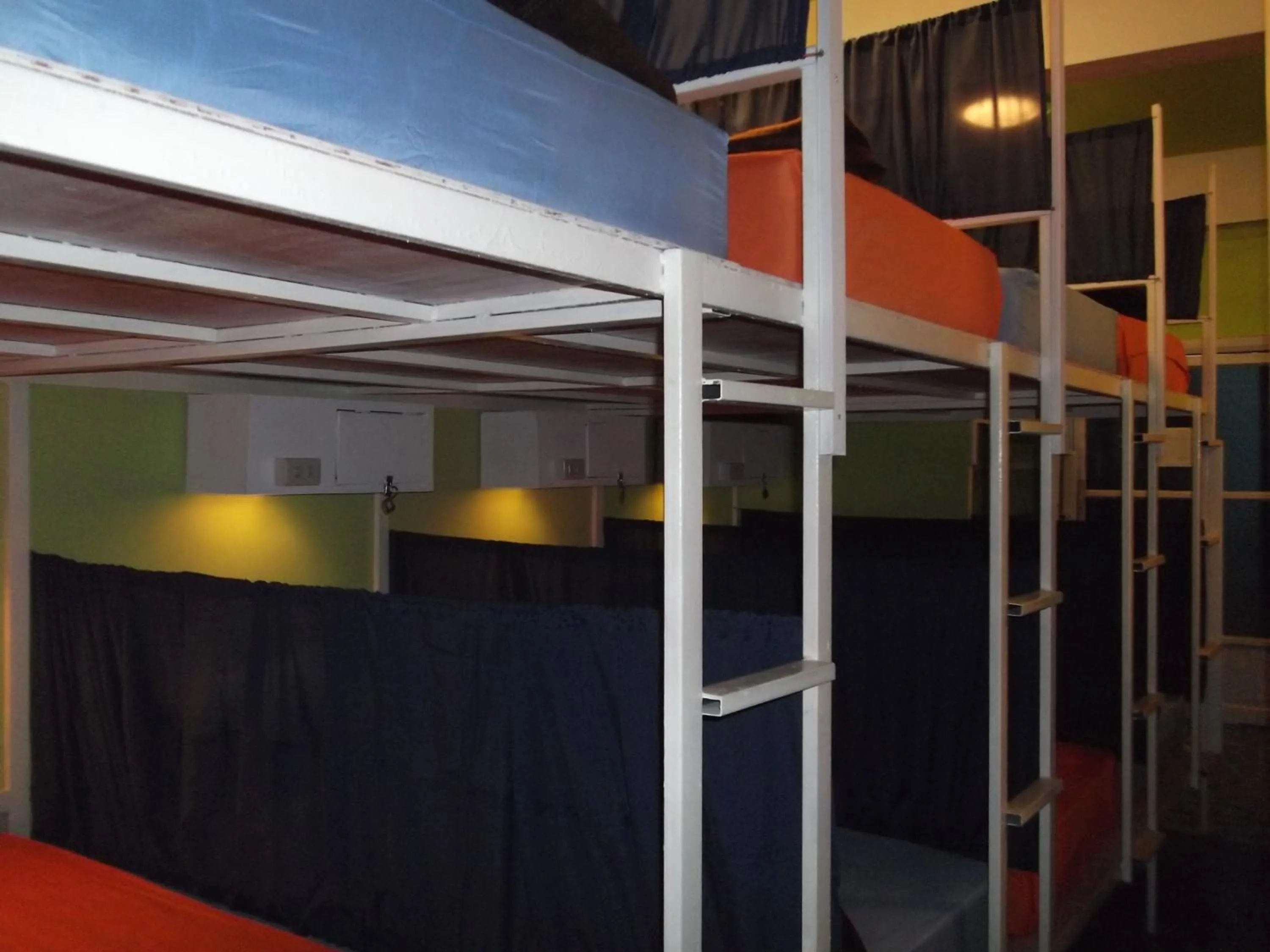 bunk bed in Sleep Tight Hostel at Koh Phangan