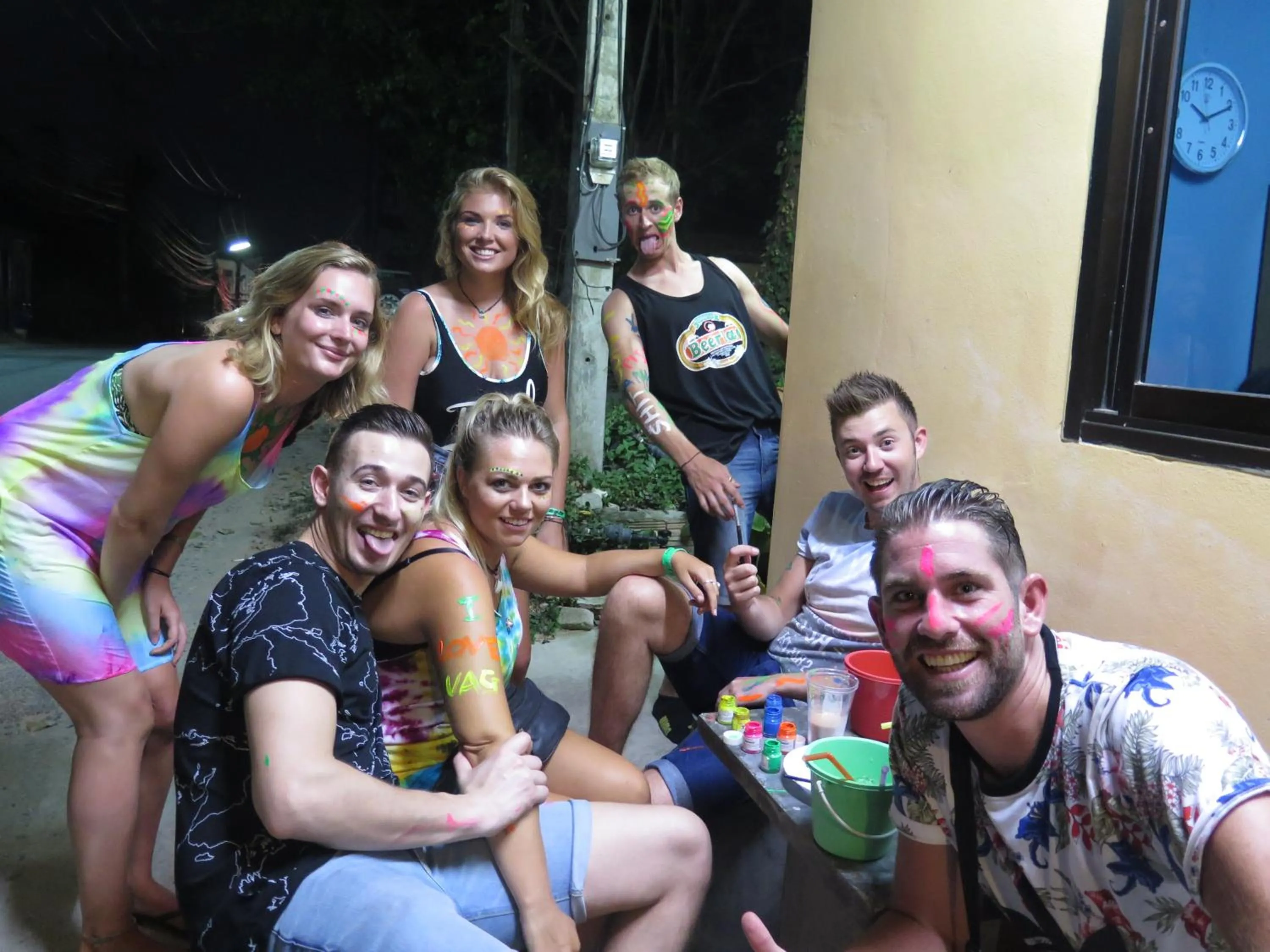 Night in Sleep Tight Hostel at Koh Phangan