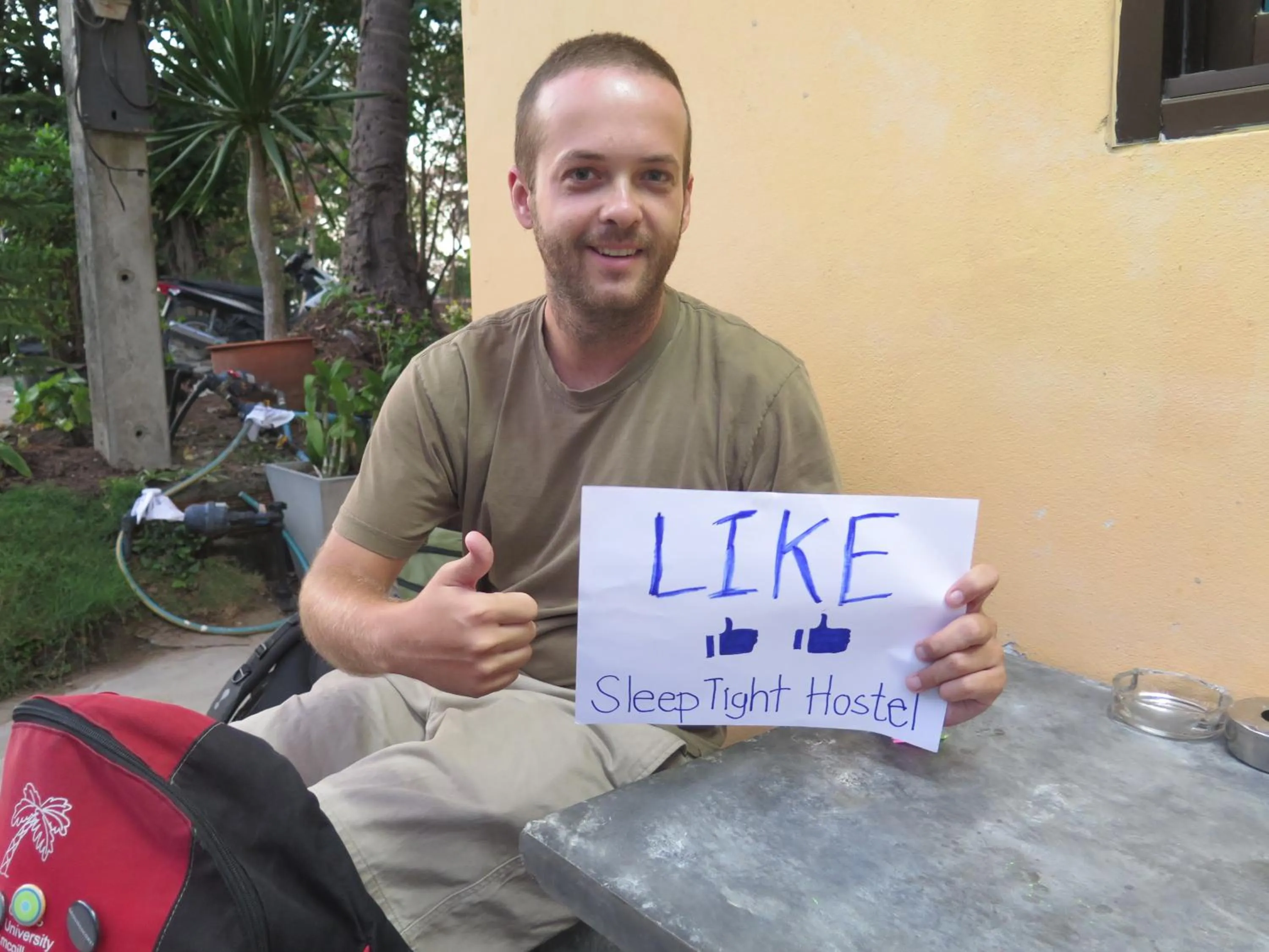 Property building in Sleep Tight Hostel at Koh Phangan