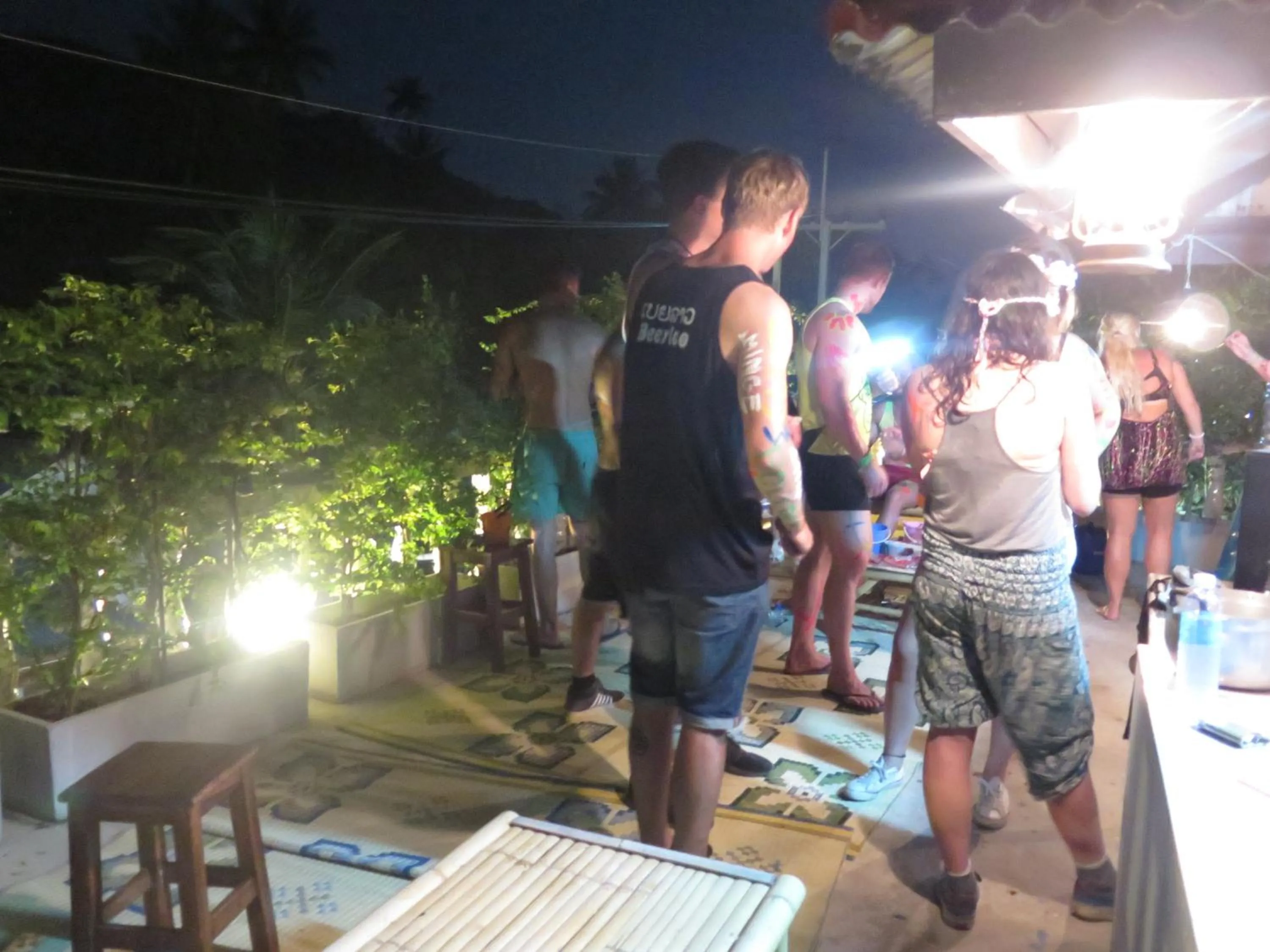 Night in Sleep Tight Hostel at Koh Phangan